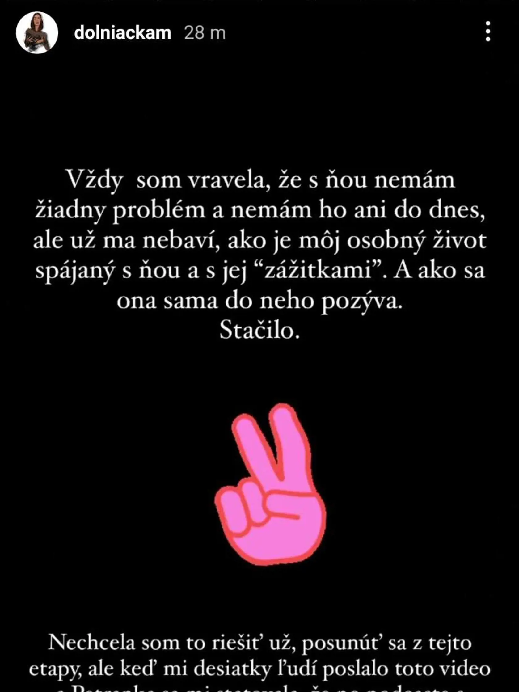 Marcela sa nezdržala a na Petranino video musela reagovať.