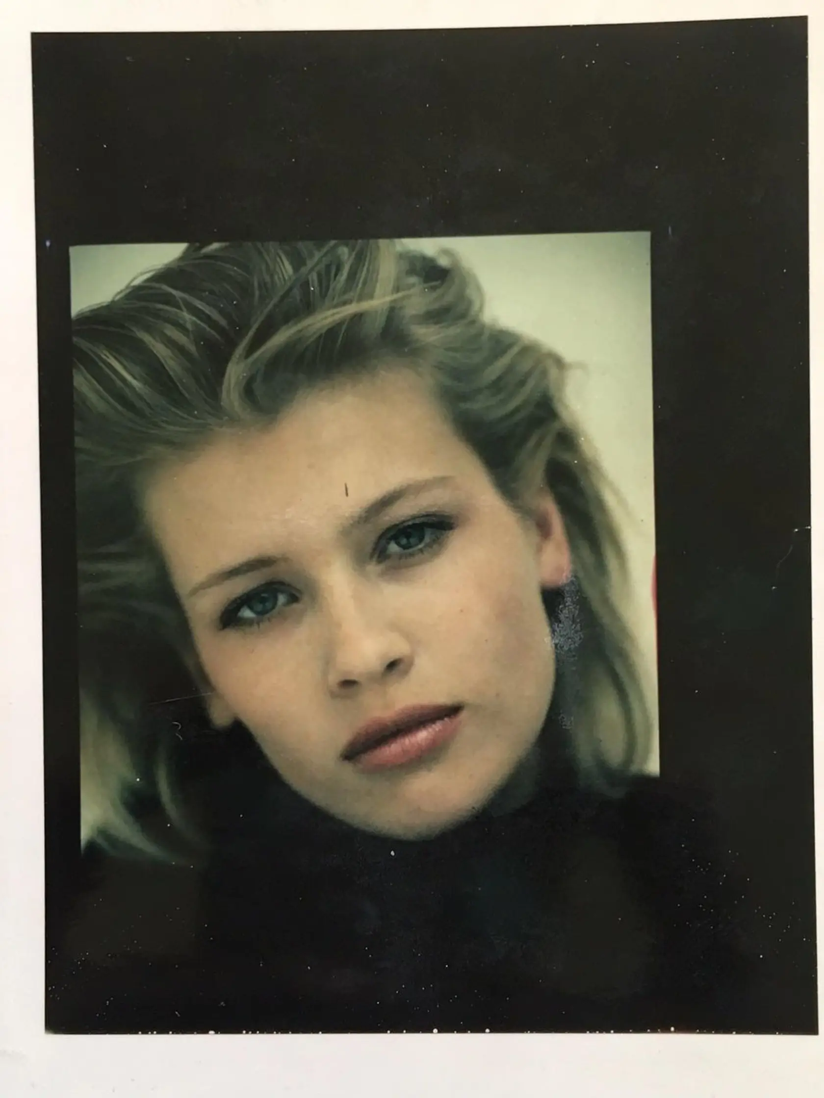 Daniela Peštová v úplných modelingových začiatkoch.