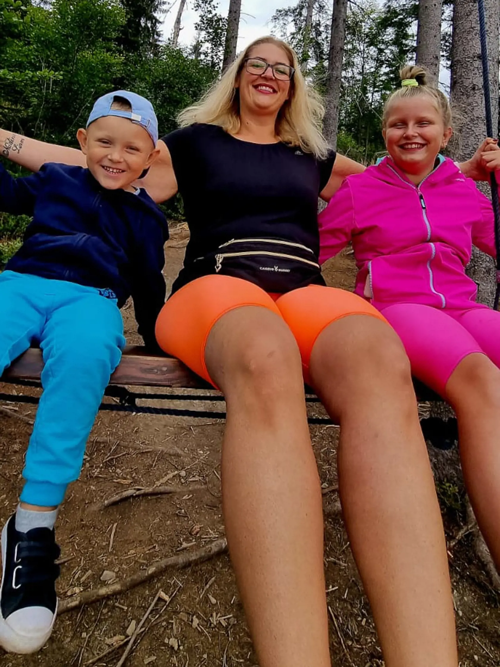 Soňa Šubjaková z Extrémnych premien vďaka drine schudla 60 kíl. Na snímke s deťmi.