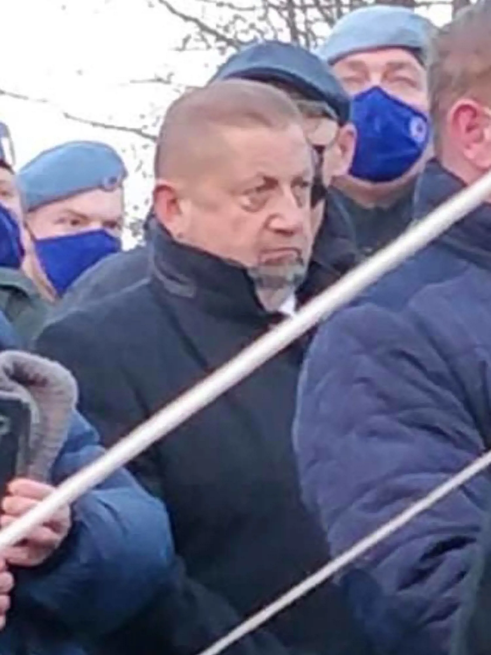 Bývalý sudca Najvyššieho súdu Štefan Harabin prišiel aj na Lučanského pohreb bez rúška. (archívne foto)