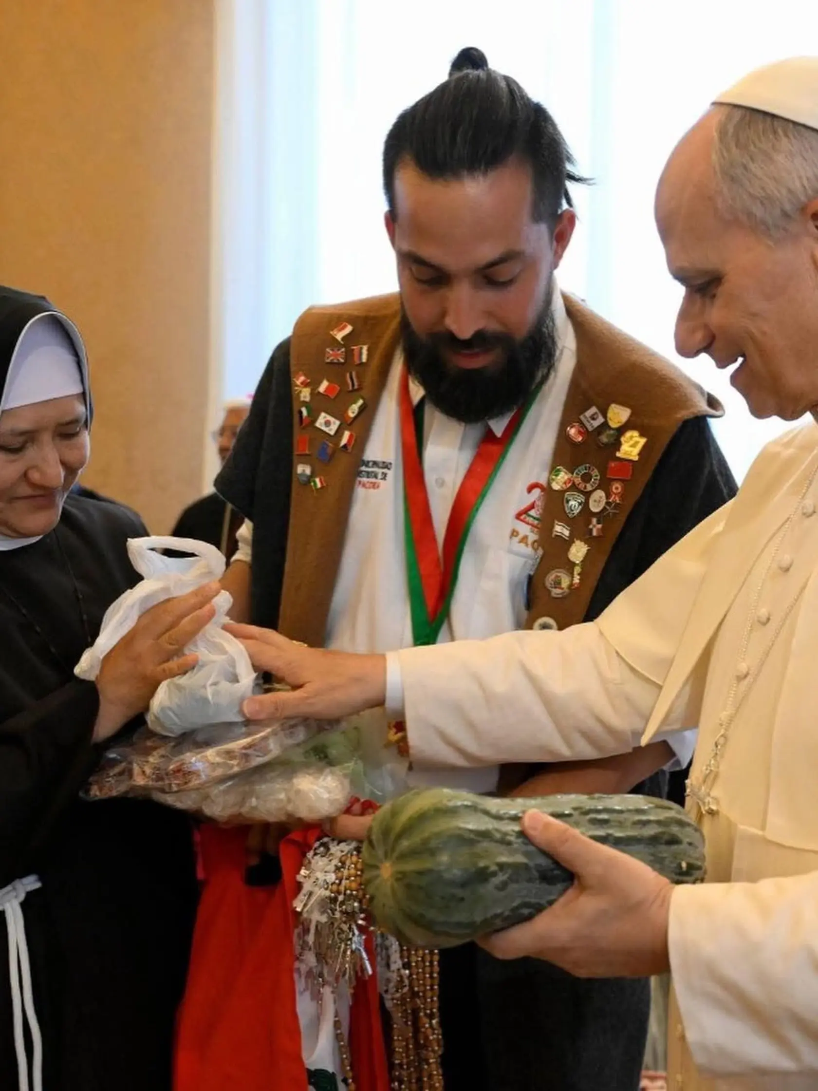 Z Peru dostal Lev XIV. tradičné pochutiny.