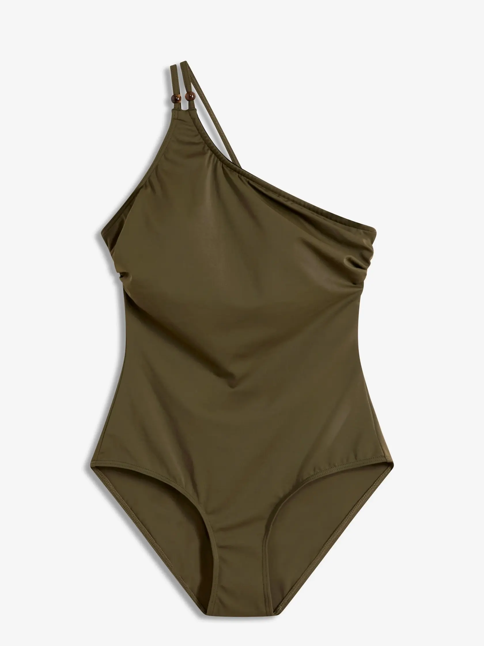 Asymetrické olivové: Bonprix, 24,99 €