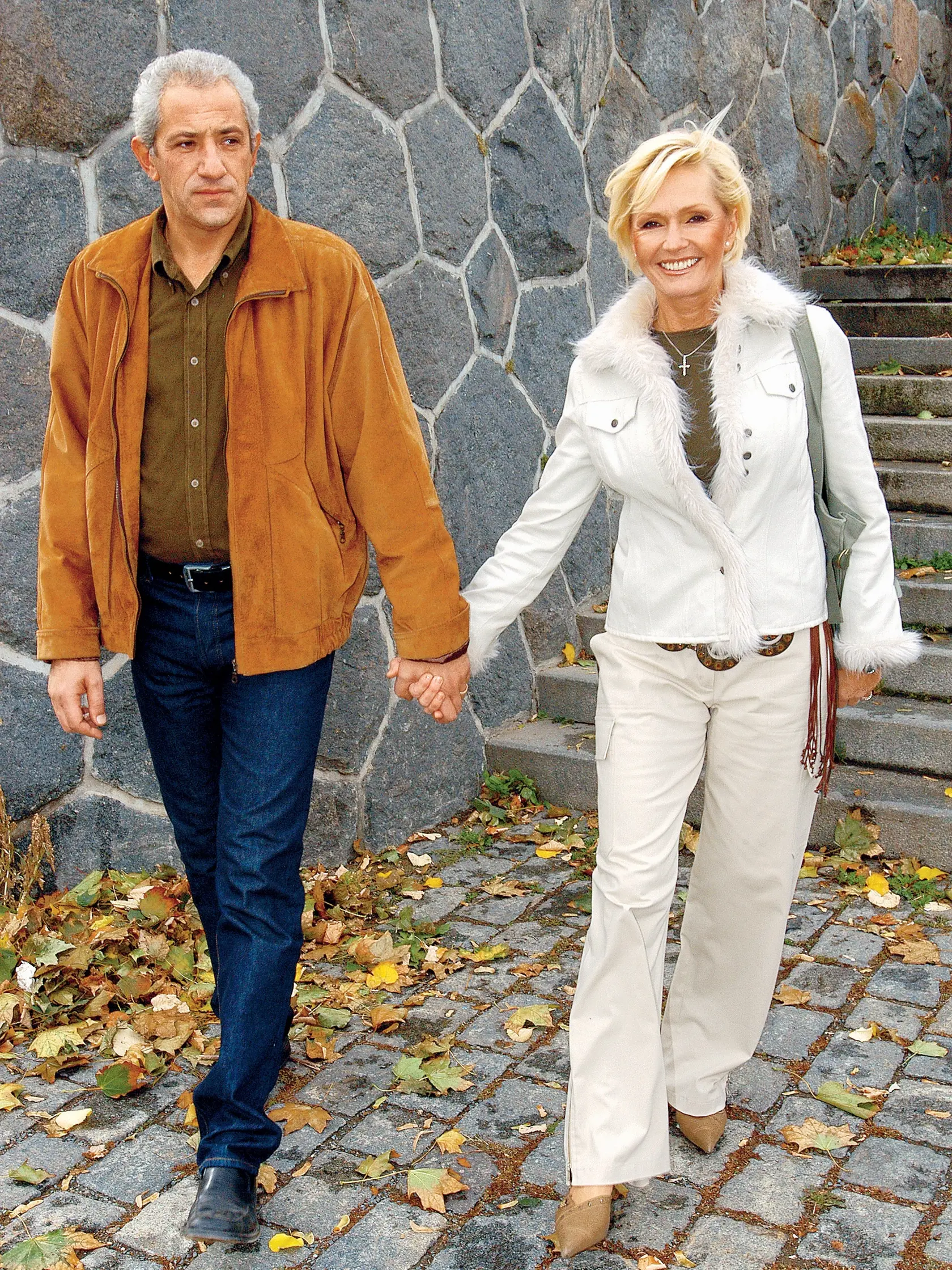 Helena Vondráčková, speváčka, manžel, prechádzka, pár, manželia