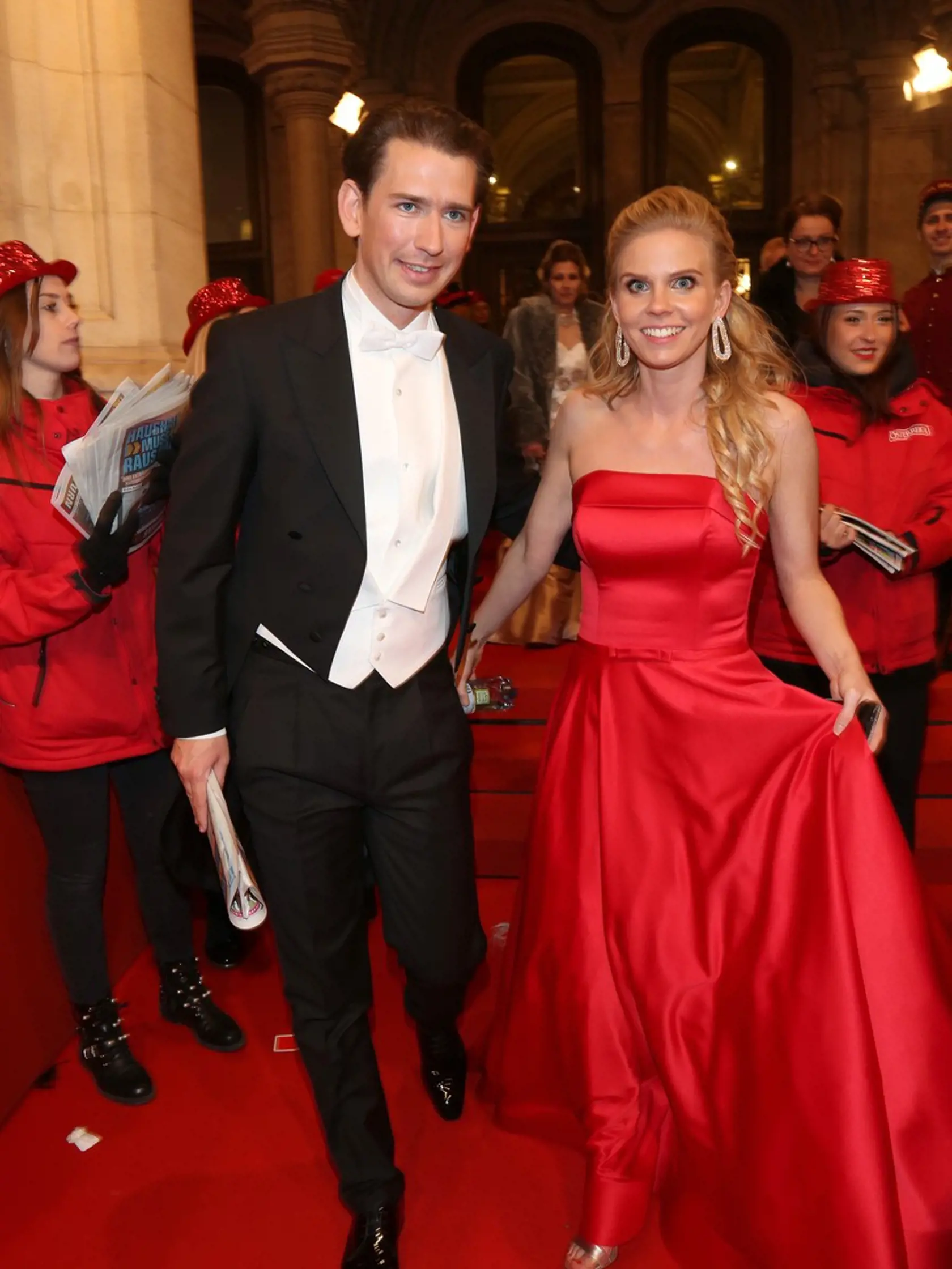 Susanne Thier a jej partner, rakúsky exkancelár Sebastian Kurz