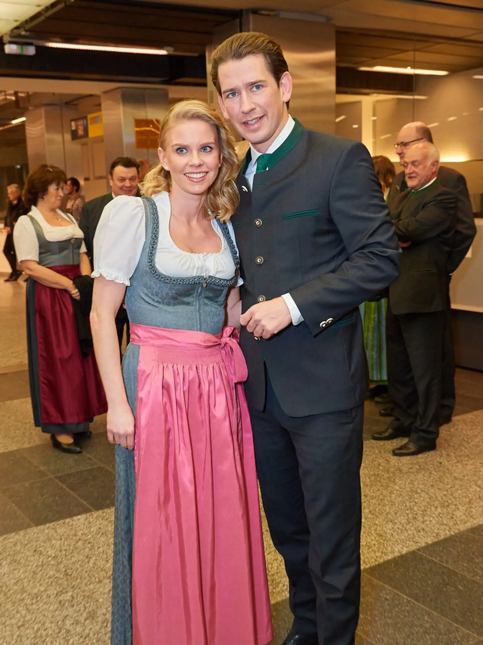 Susanne Thier a jej partner, rakúsky exkancelár Sebastian Kurz
