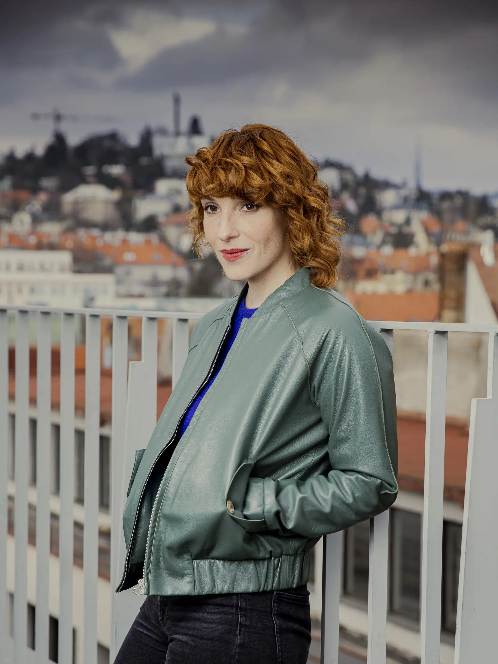 Na snímke Éva „Vica“ Kerekes, slovenská herečka maďarskej národnosti.