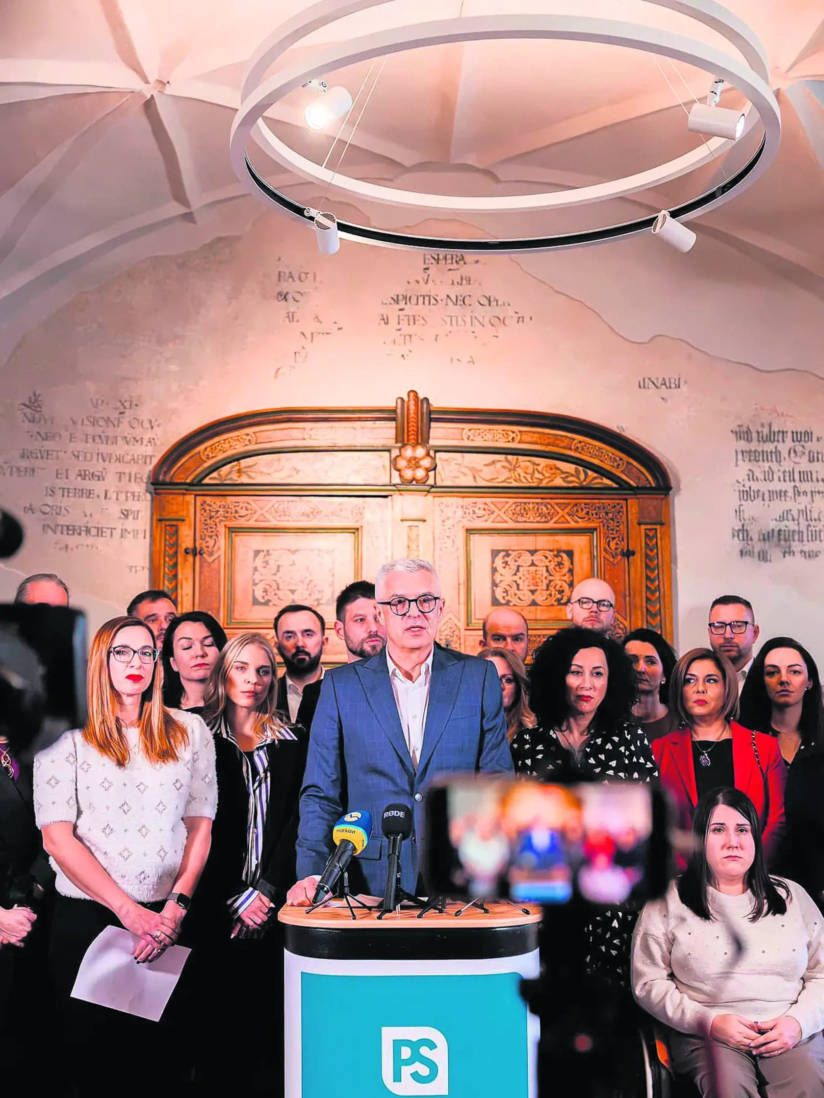 Už ako člen predsedníctva na výjazdovom rokovaní PS na Spiši.