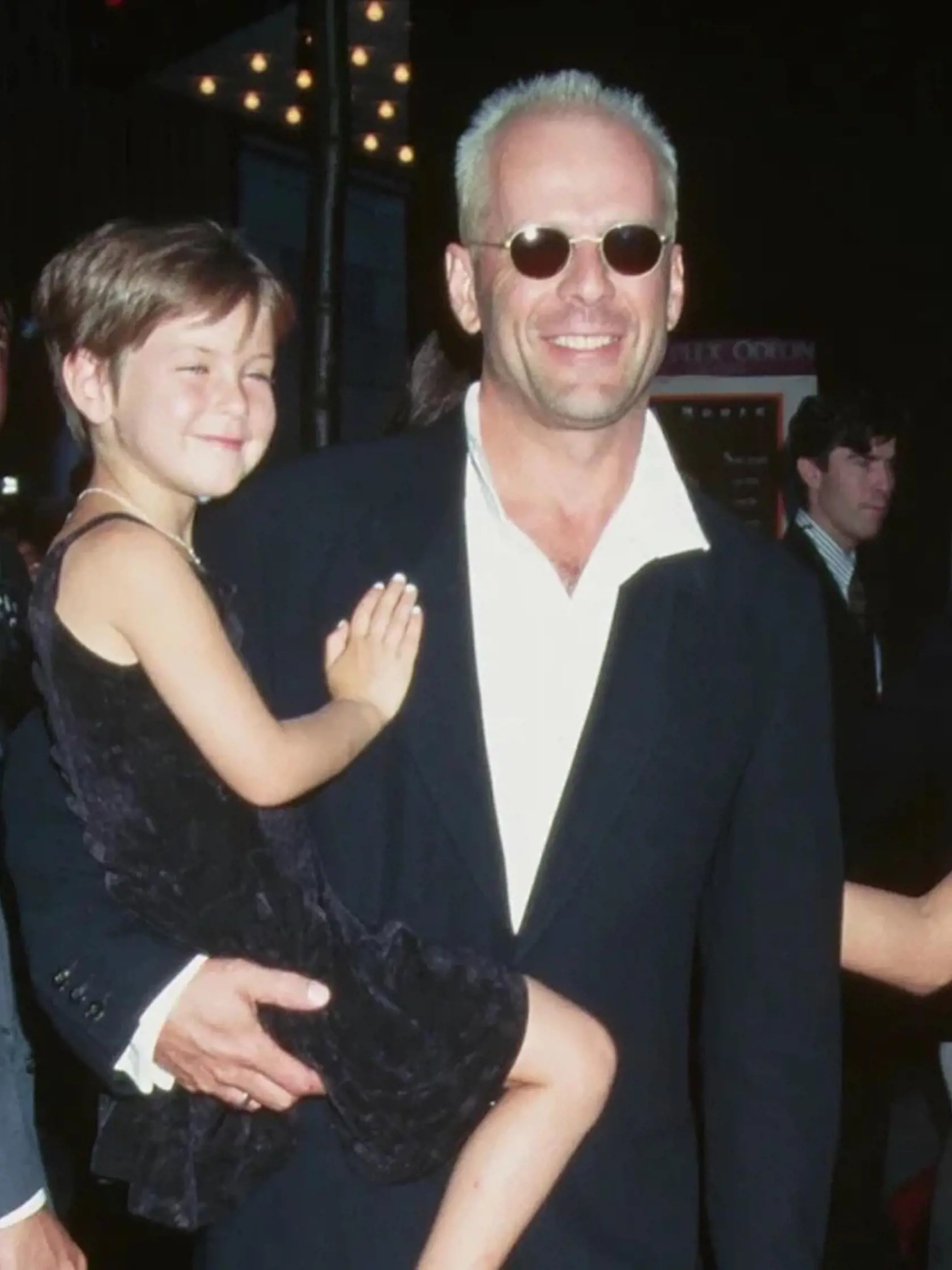 Bruce Willis s dcérou Scout.