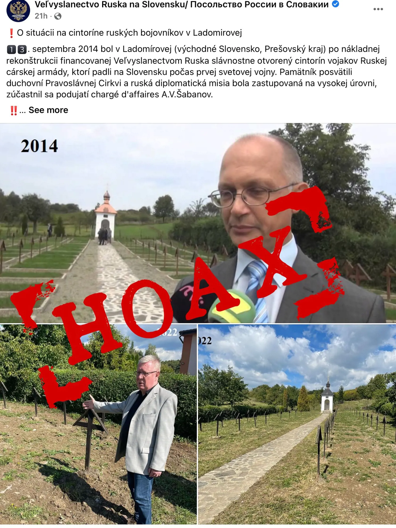 DOKEDY BUDE RUSKÝ VEĽVYSLANEC BRÁZDIŤ SLOVENSKO, VYTVÁRAŤ HOAXY A OHROZOVAŤ OBČANOV SLOVENSKEJ REPUBLIKY?