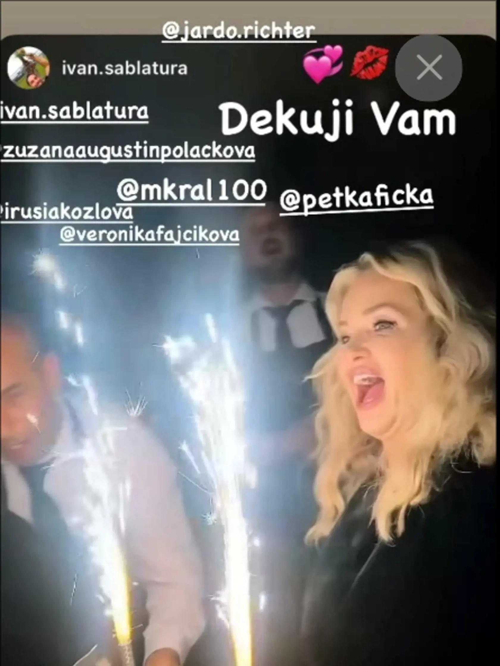 Takto sa Monika odviazala na svojej oslave.