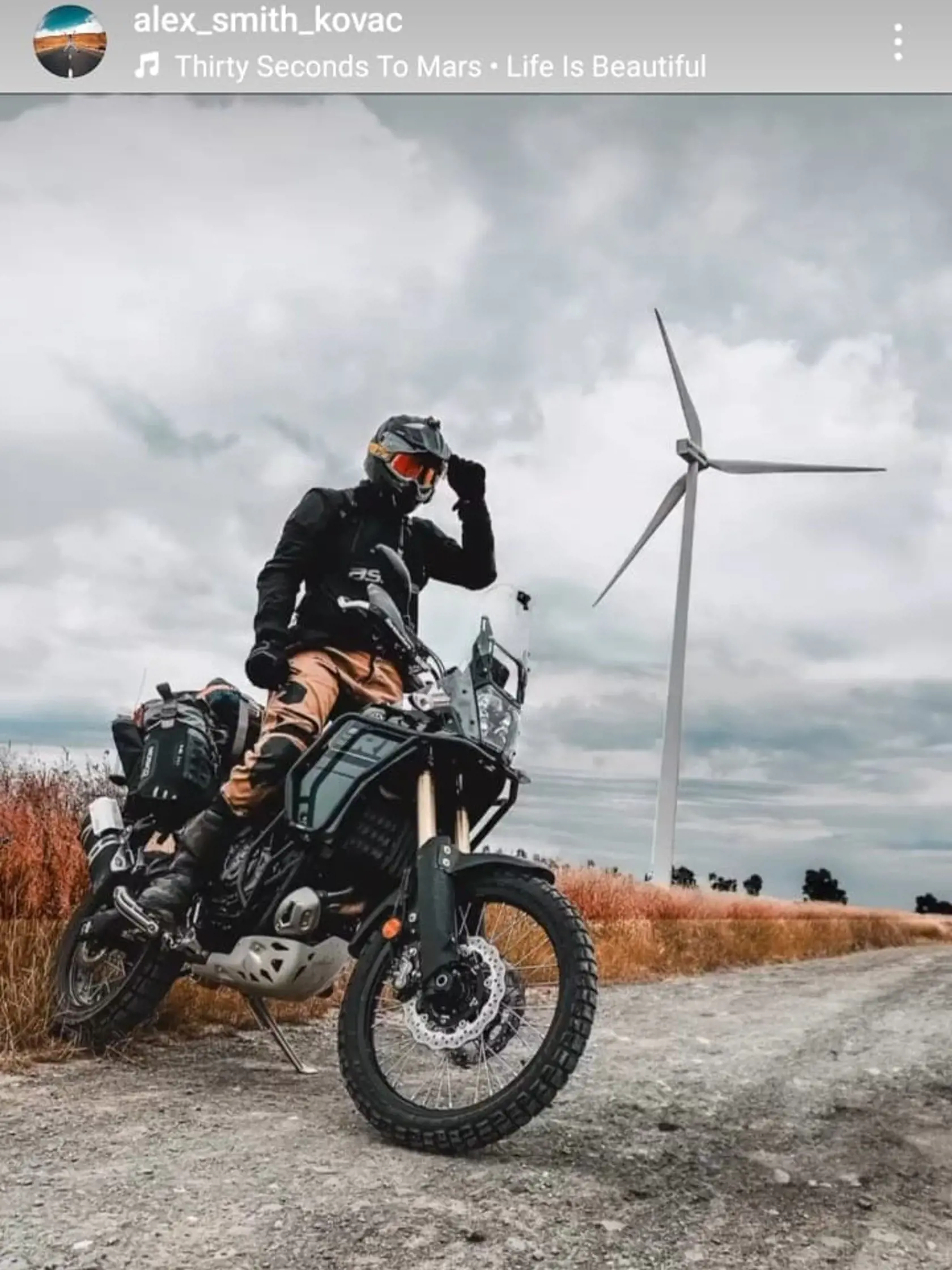 Kováčov trip na motorke.