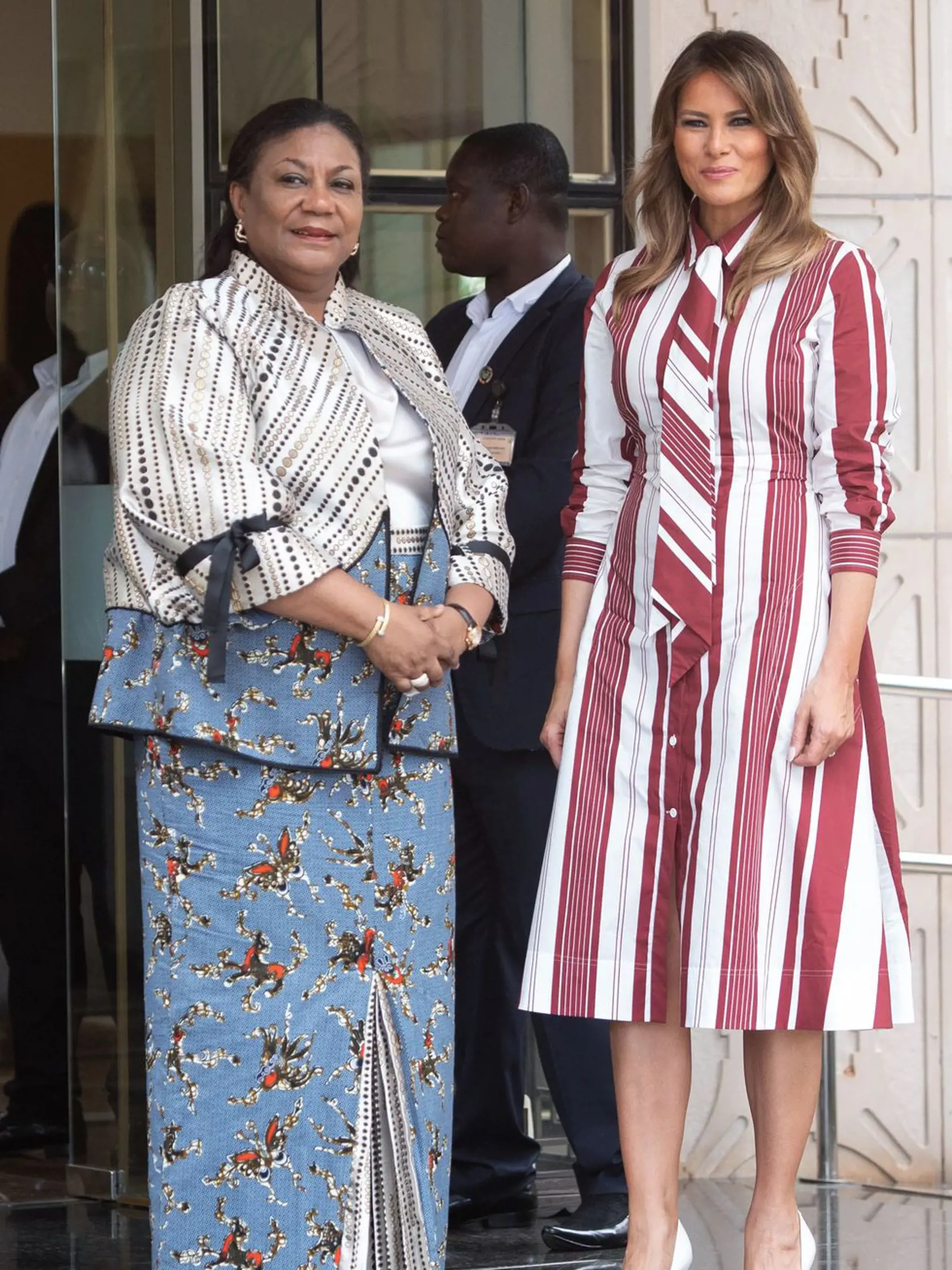 Melania Trump sa nebojí odvážnejších strihov v elegantnom prevedení.