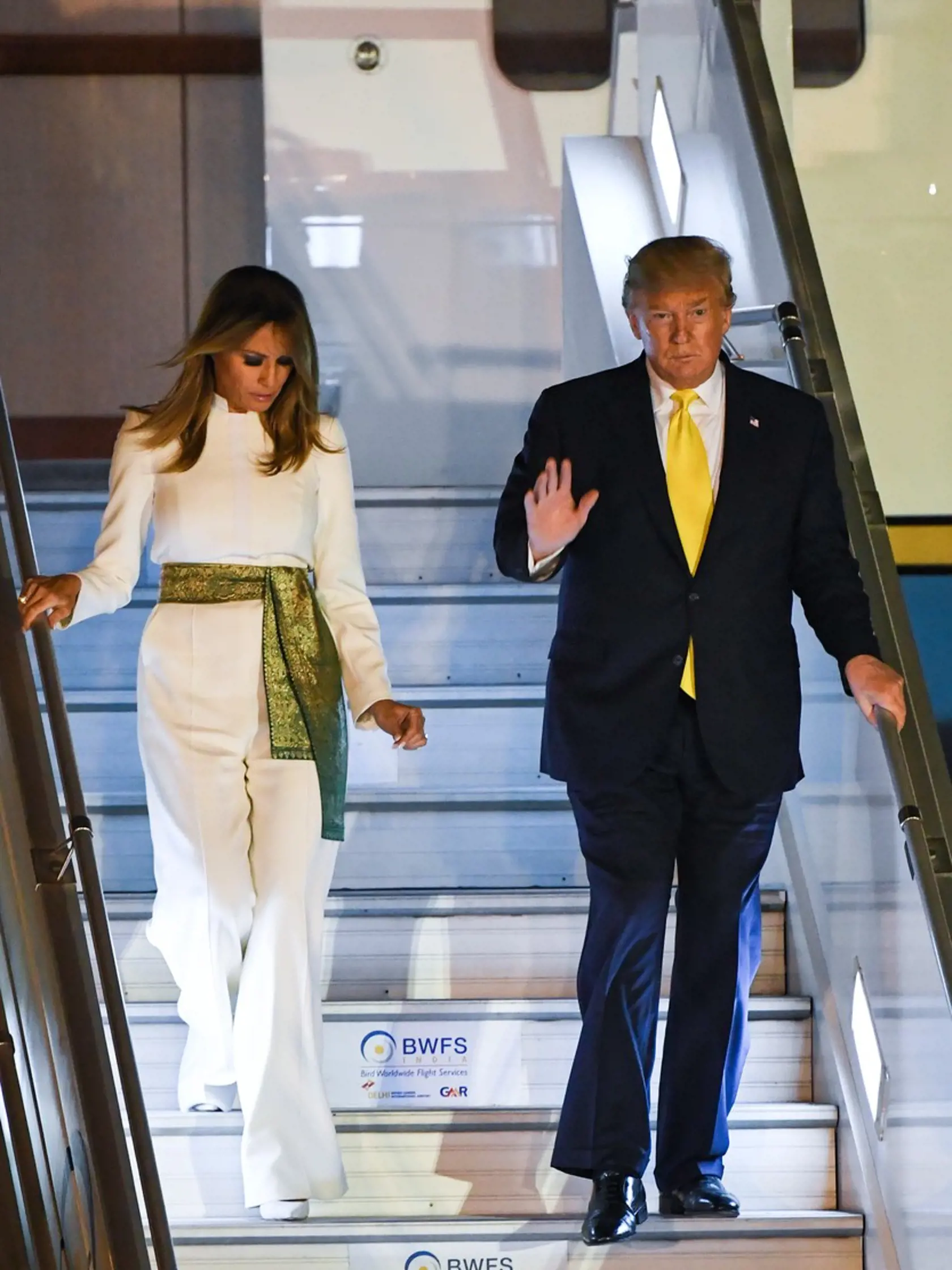 Melania Trump, India 2020.