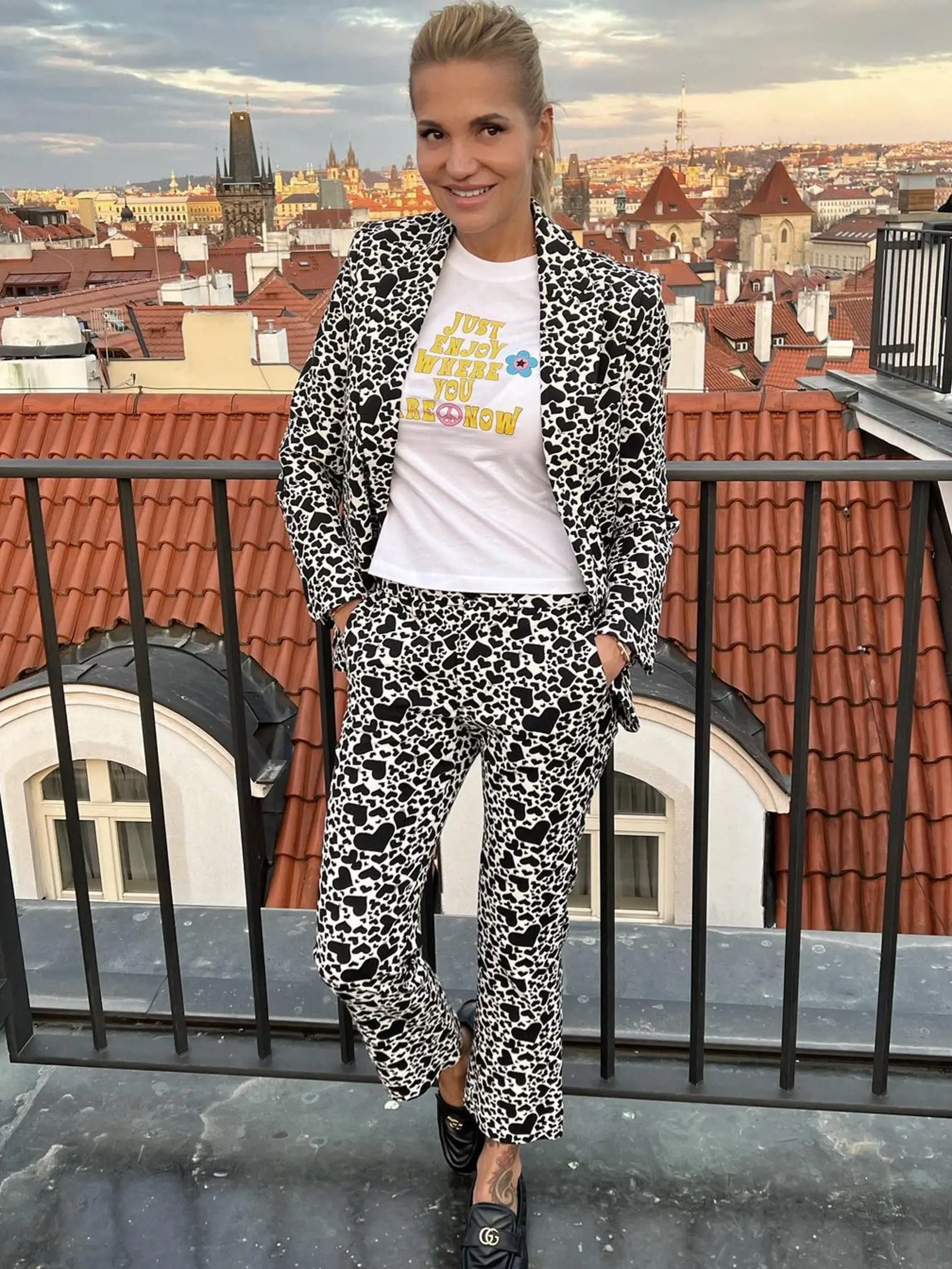 Dara je do českého exfutbalistu stále zaľúbená po uši, o čom svedčia aj takéto šťastné snímky na jej instagramovom profile.