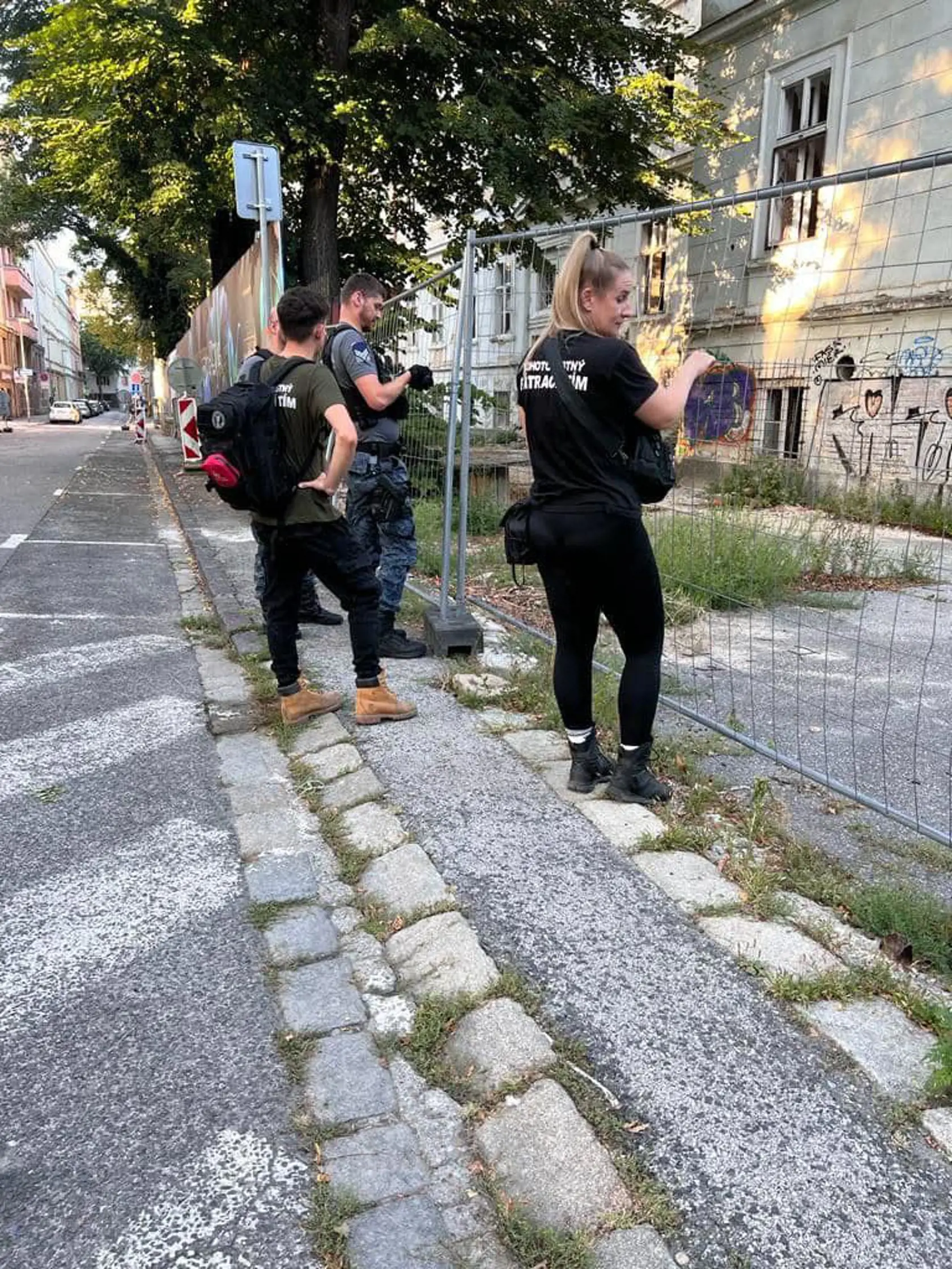 Pátrači Pohotovostného pátracieho tímu spolu s Mestskou políciou, prehľadávali okrem Svoradovej aj Zochovú ulicu. Snažili sa nájsť akékoľvek stopy, ktoré by pomohli vypátrať nezvestné 22-ročné dievča.