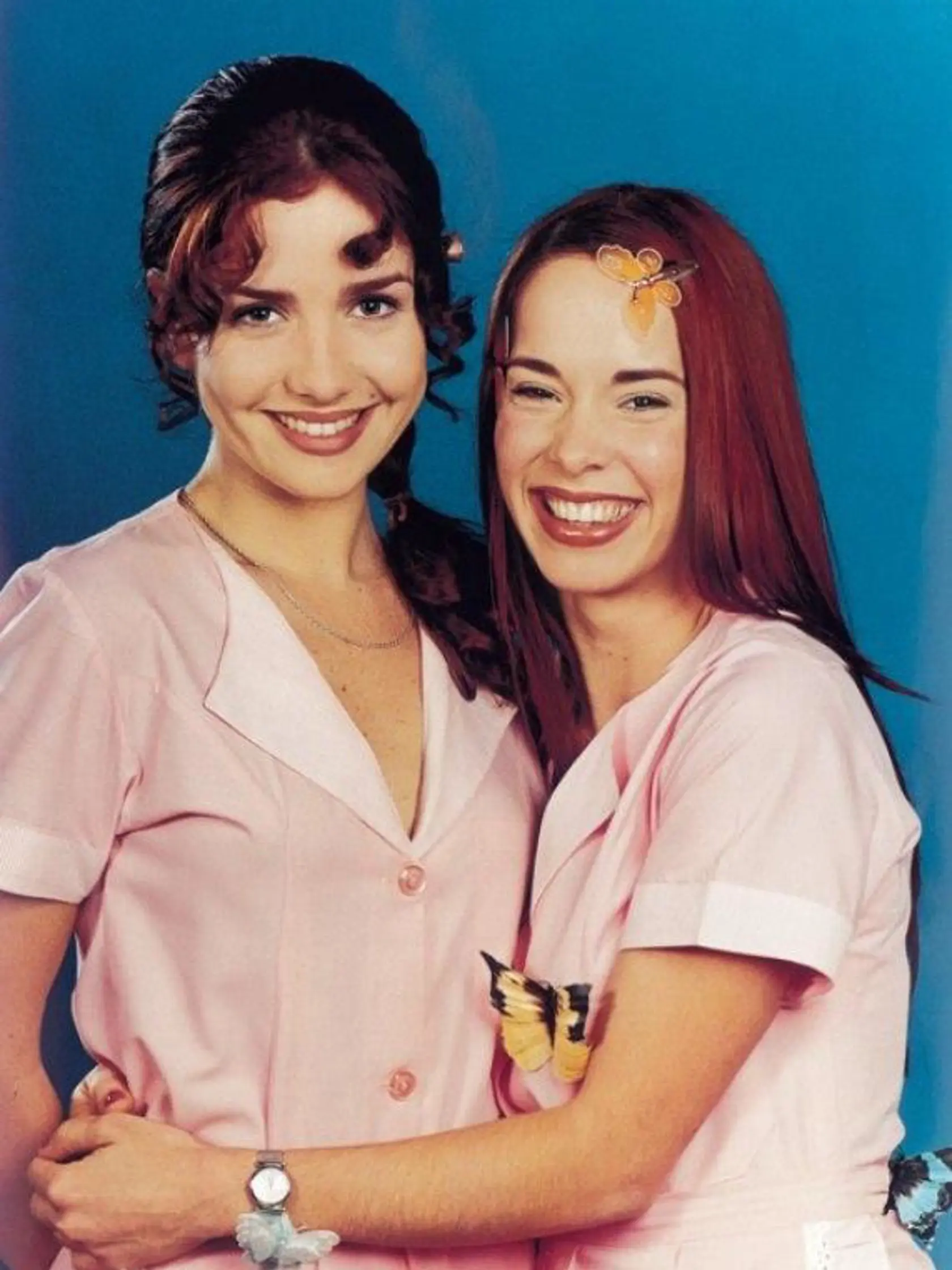 Milágros a Lina z Divokého anjela v podaní Natalie Oreiro a Victorie Onetto.