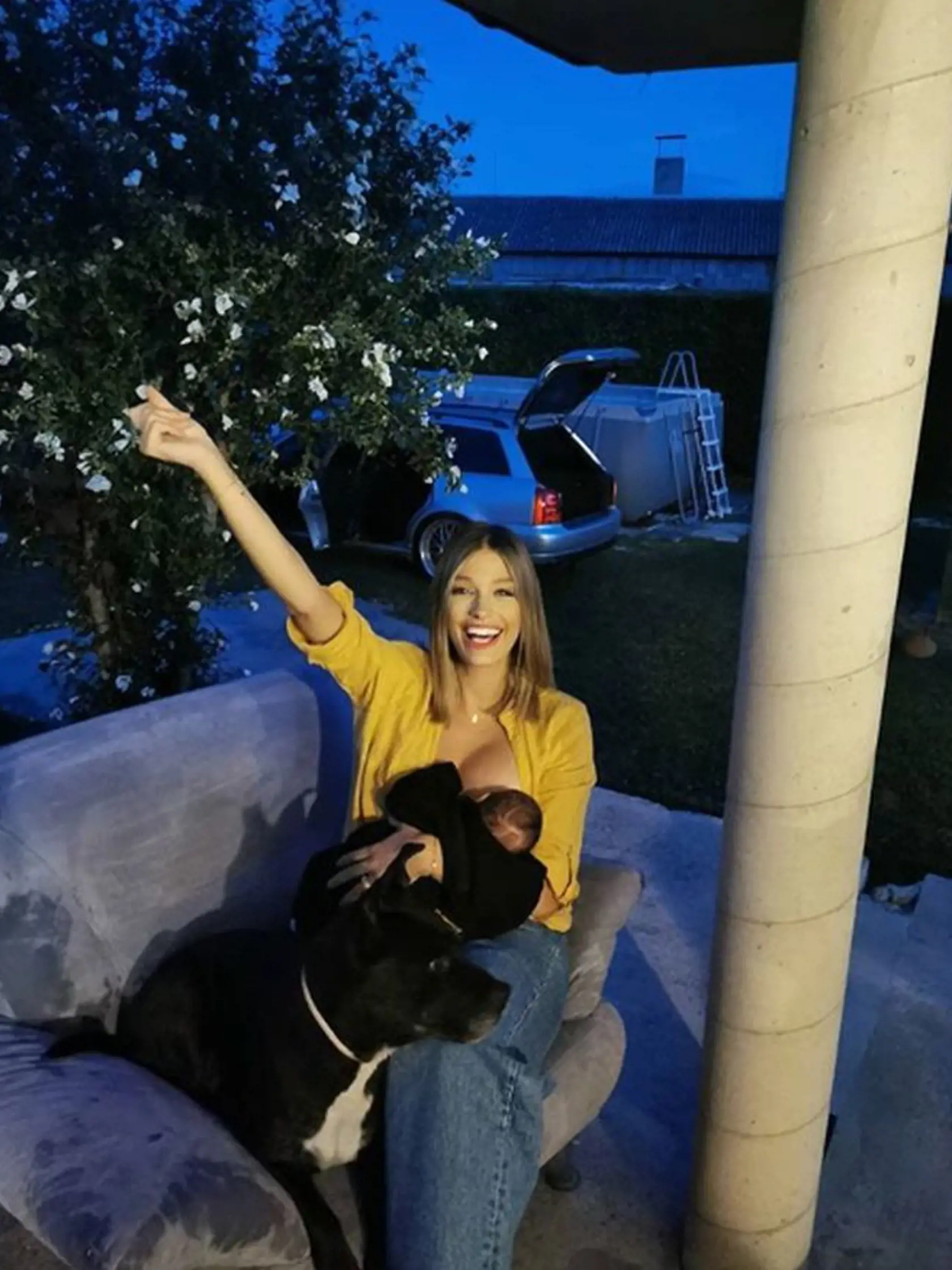 Jasmina Vrbovská Alagič so synčekom Sanelom