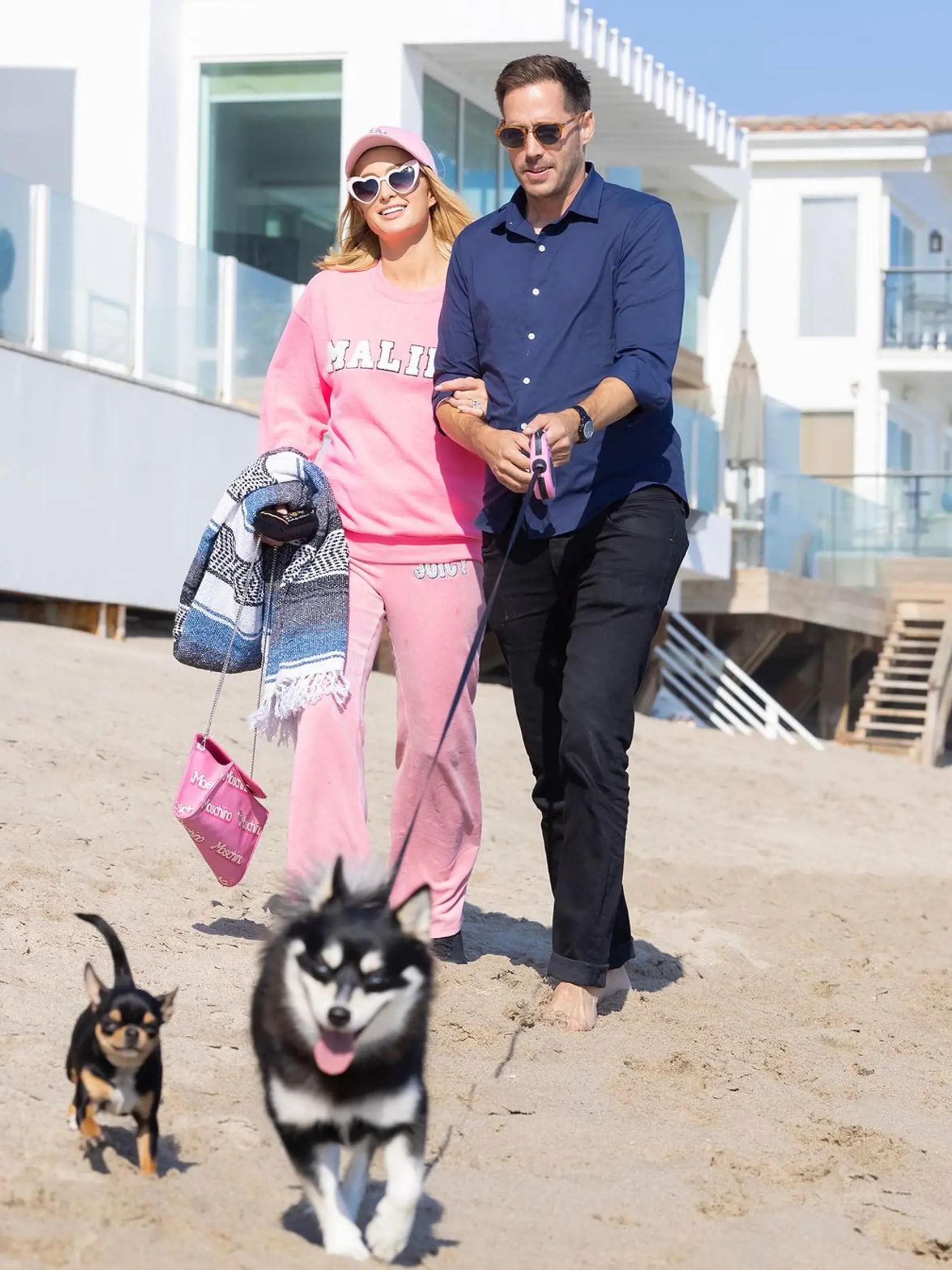 Paris Hilton s milovaným manželom Carterom Reum.