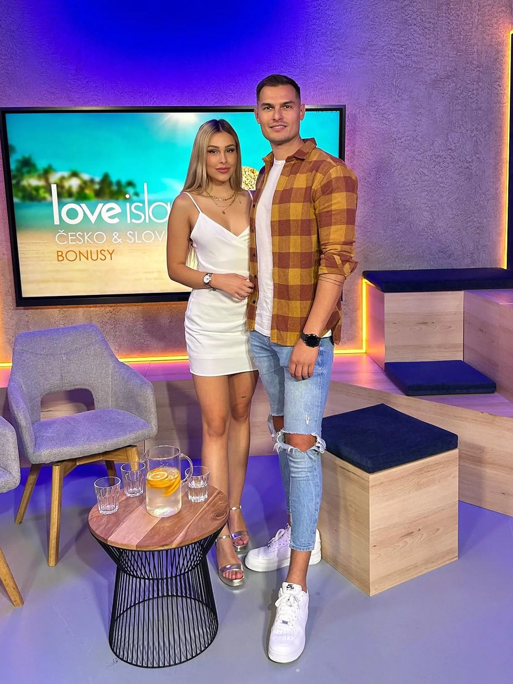 Martin a Lucia v čase natáčania Love Islandu.