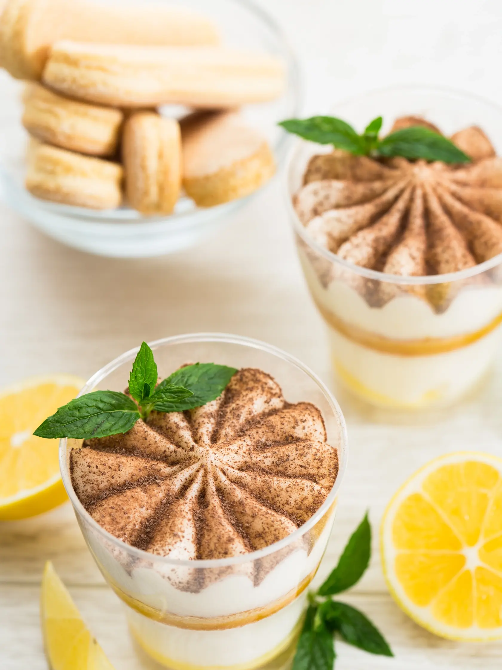 Citrónové tiramisu