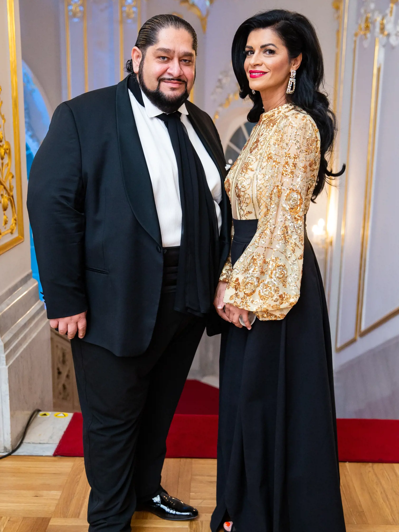 Cigánsk diabli Silvia Šarköziová a manželom Ernestom.
