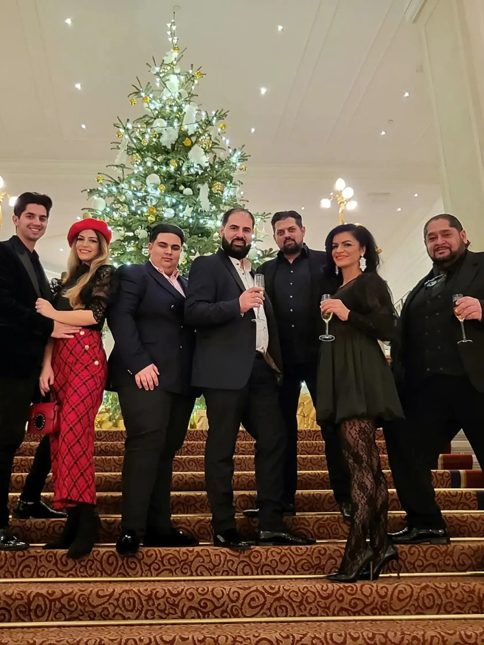 Vanessa Šarköziová strávila tohtoročný Silvester s rodinou a priateľom v Budapešti.