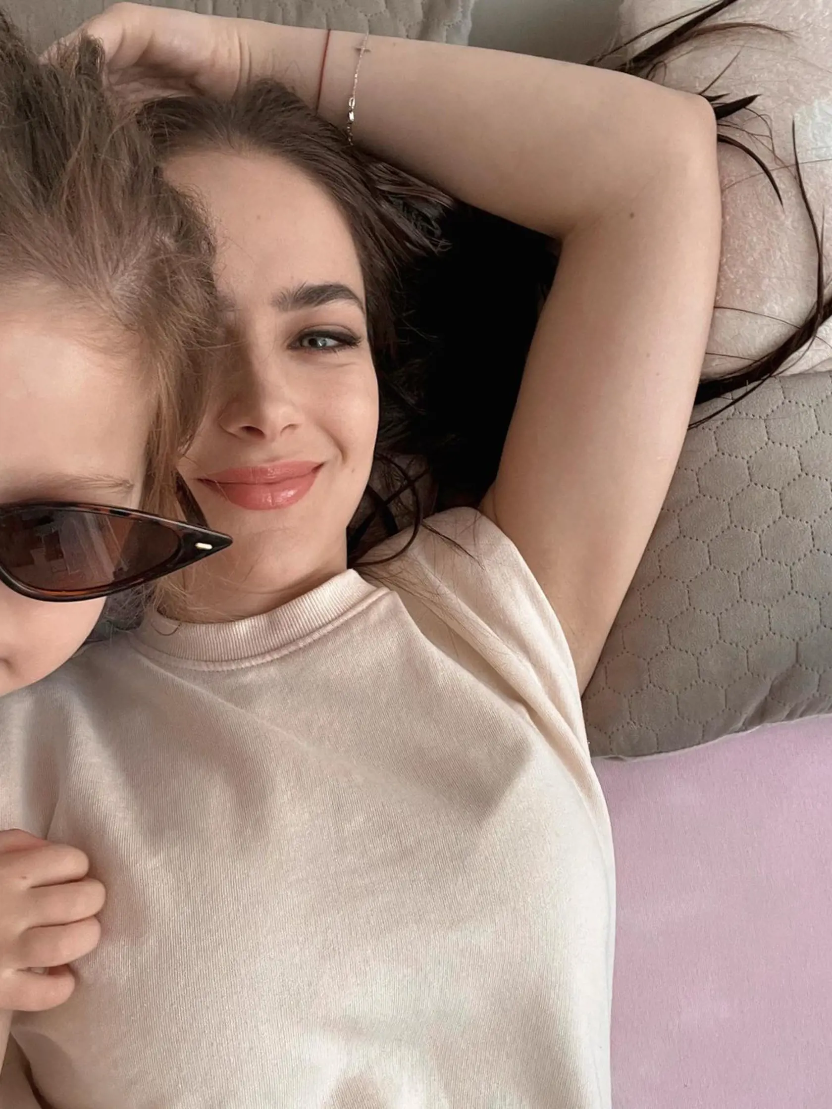 Natalia Hatalová s dcérkou.