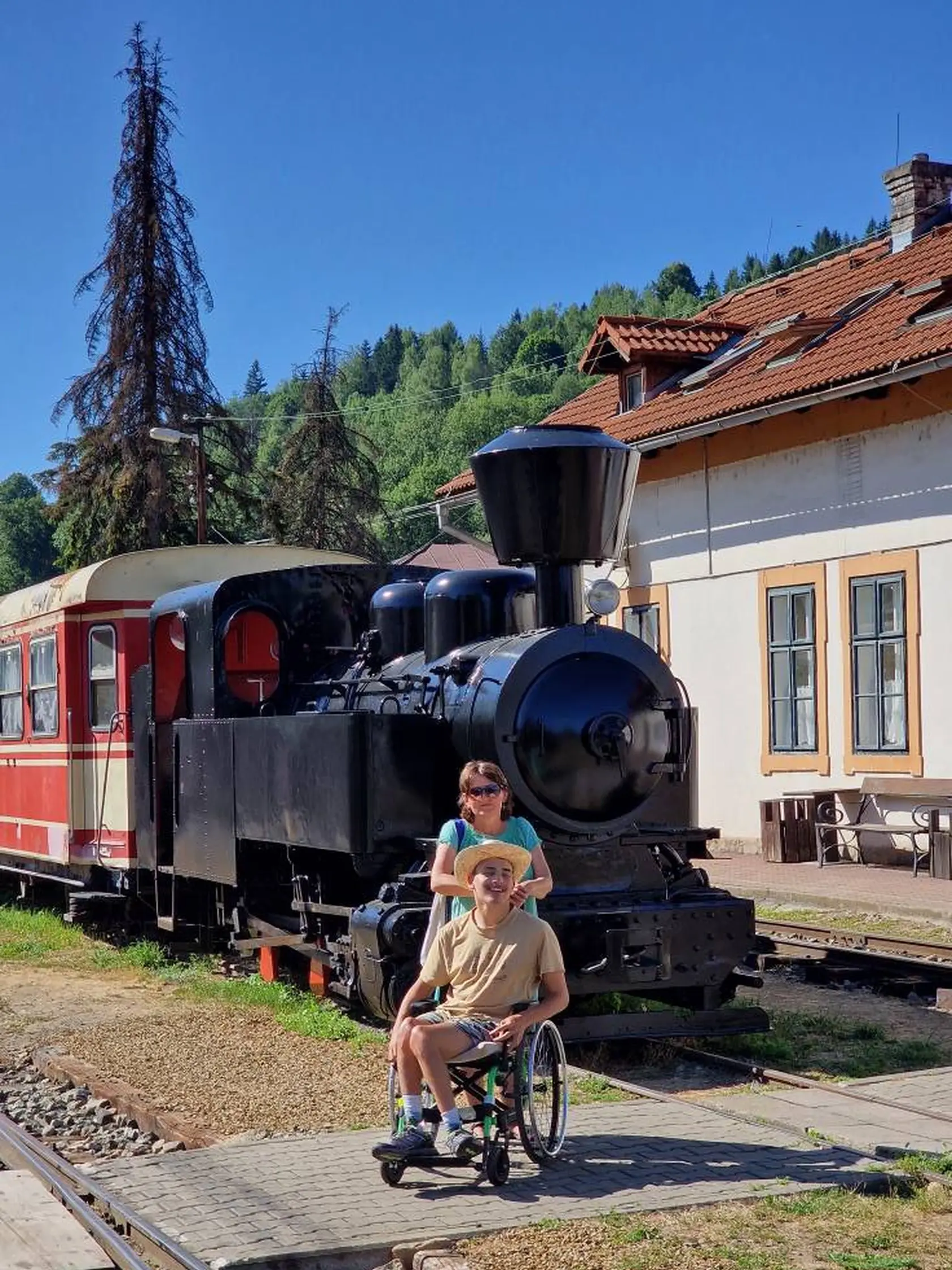 Nedávno boli na Čiernohronskej železnici.