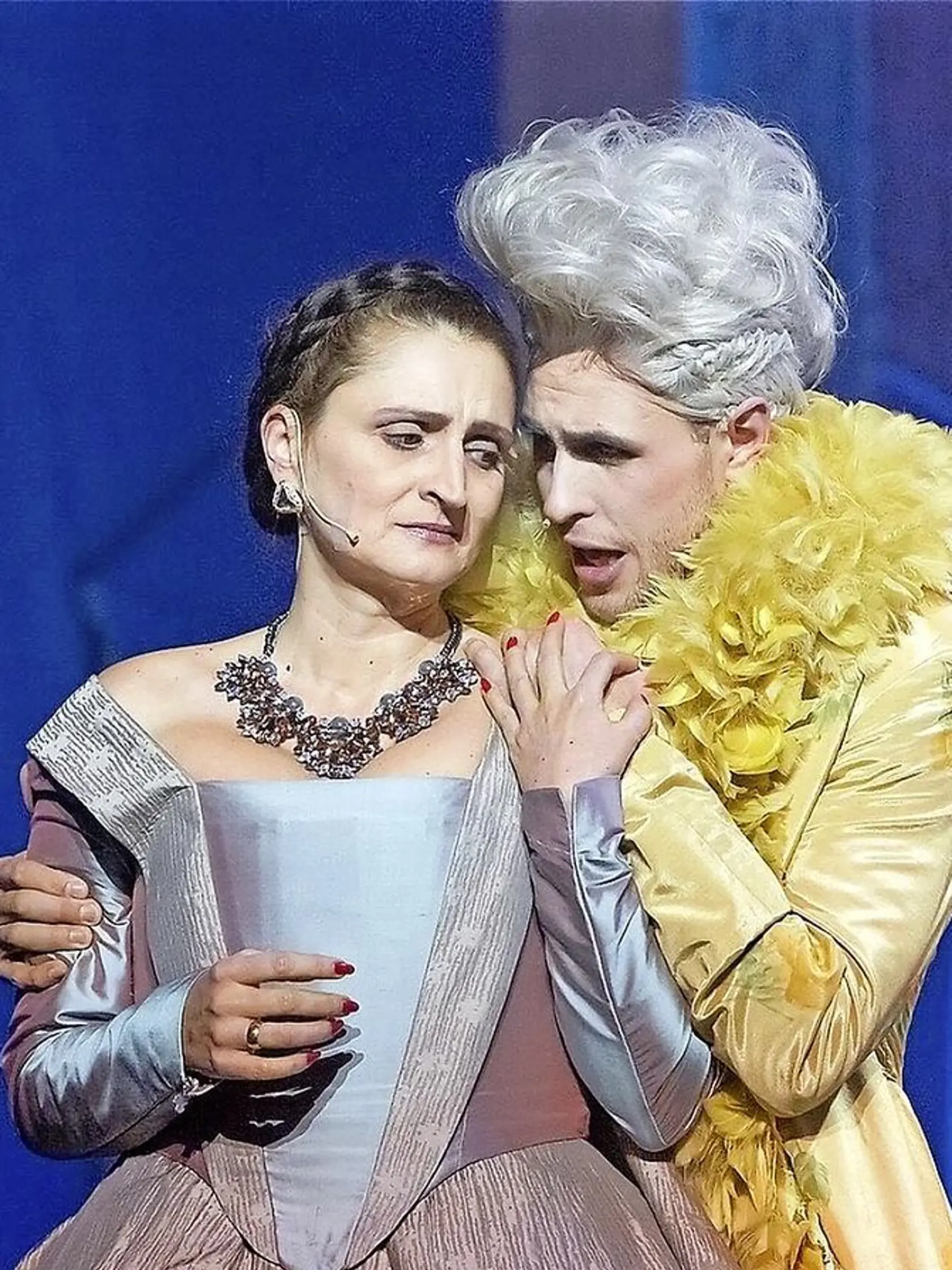 Známa je viac z divadla, snímka je z predstavenia Madam De Pompadour.