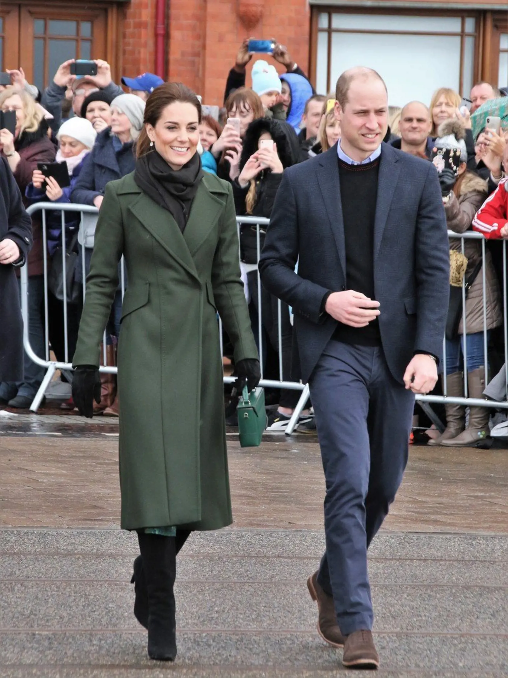 William a Kate na návšteve Blackpoolu