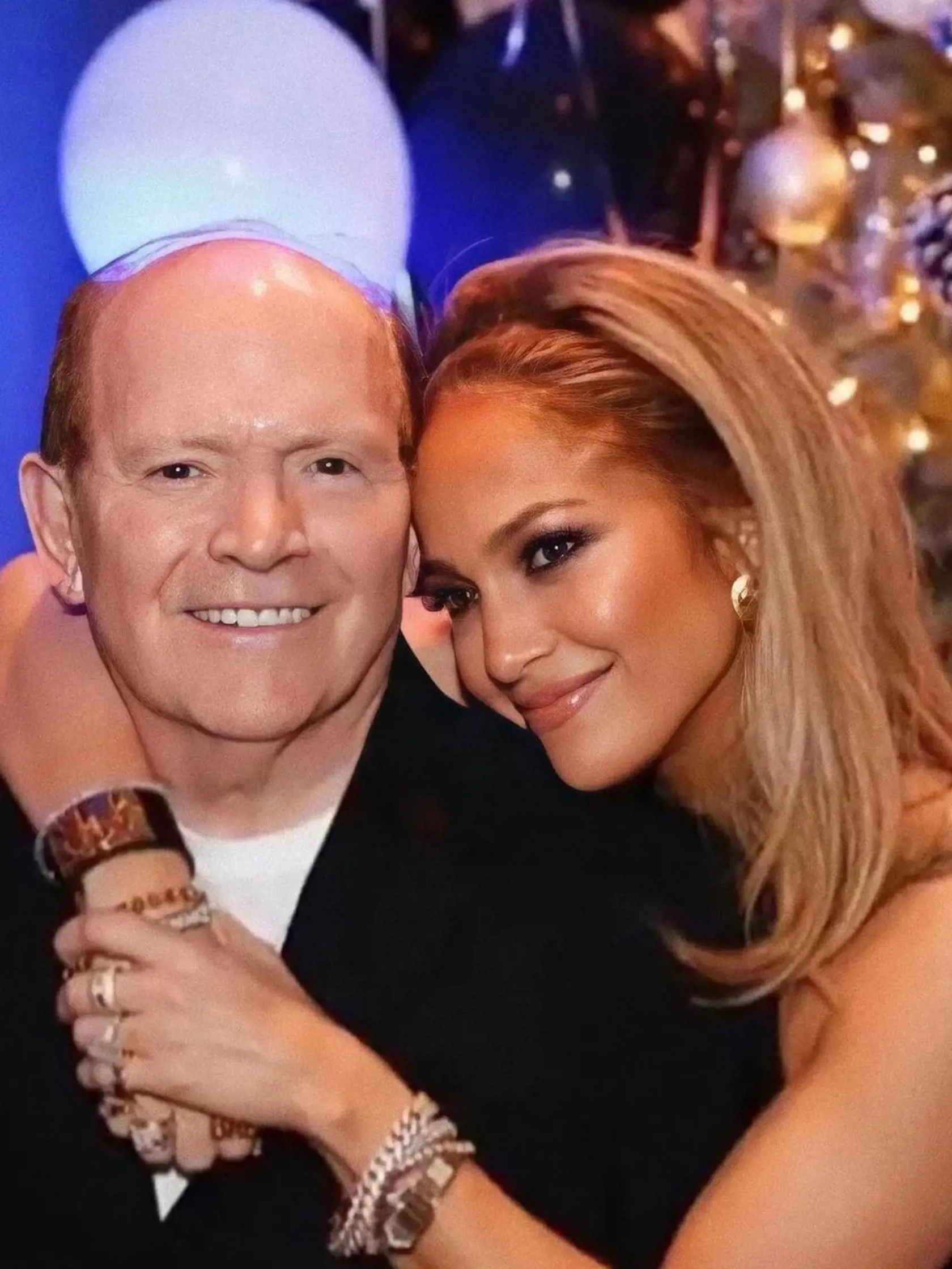 Jennifer Lopez s milovaným otcom.