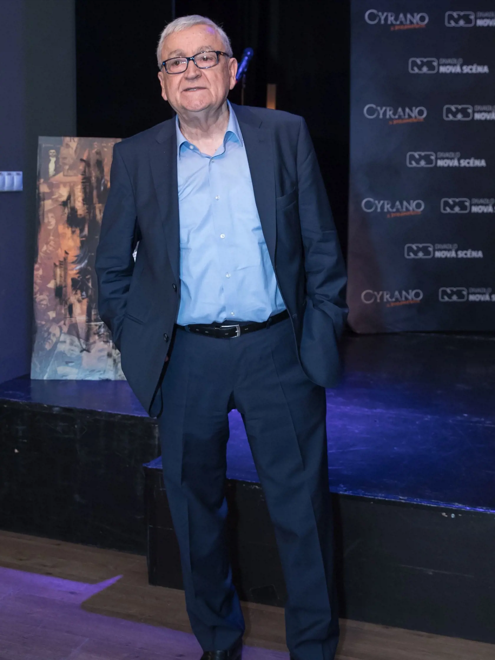 Herec, spisovateľ a režisér Stanislav Štepka.