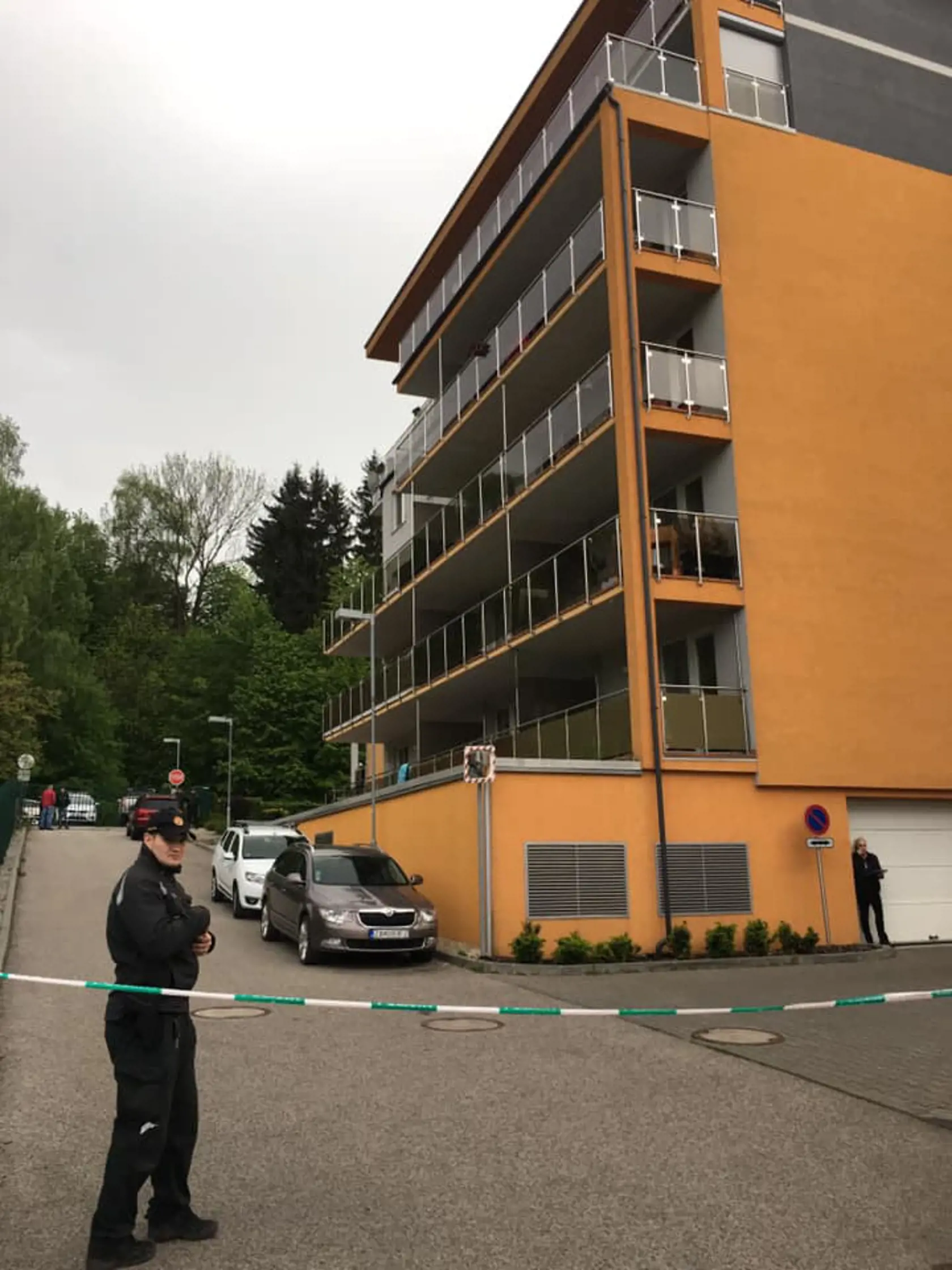 Bytovka v Žiline, kde sa udiala vražda.