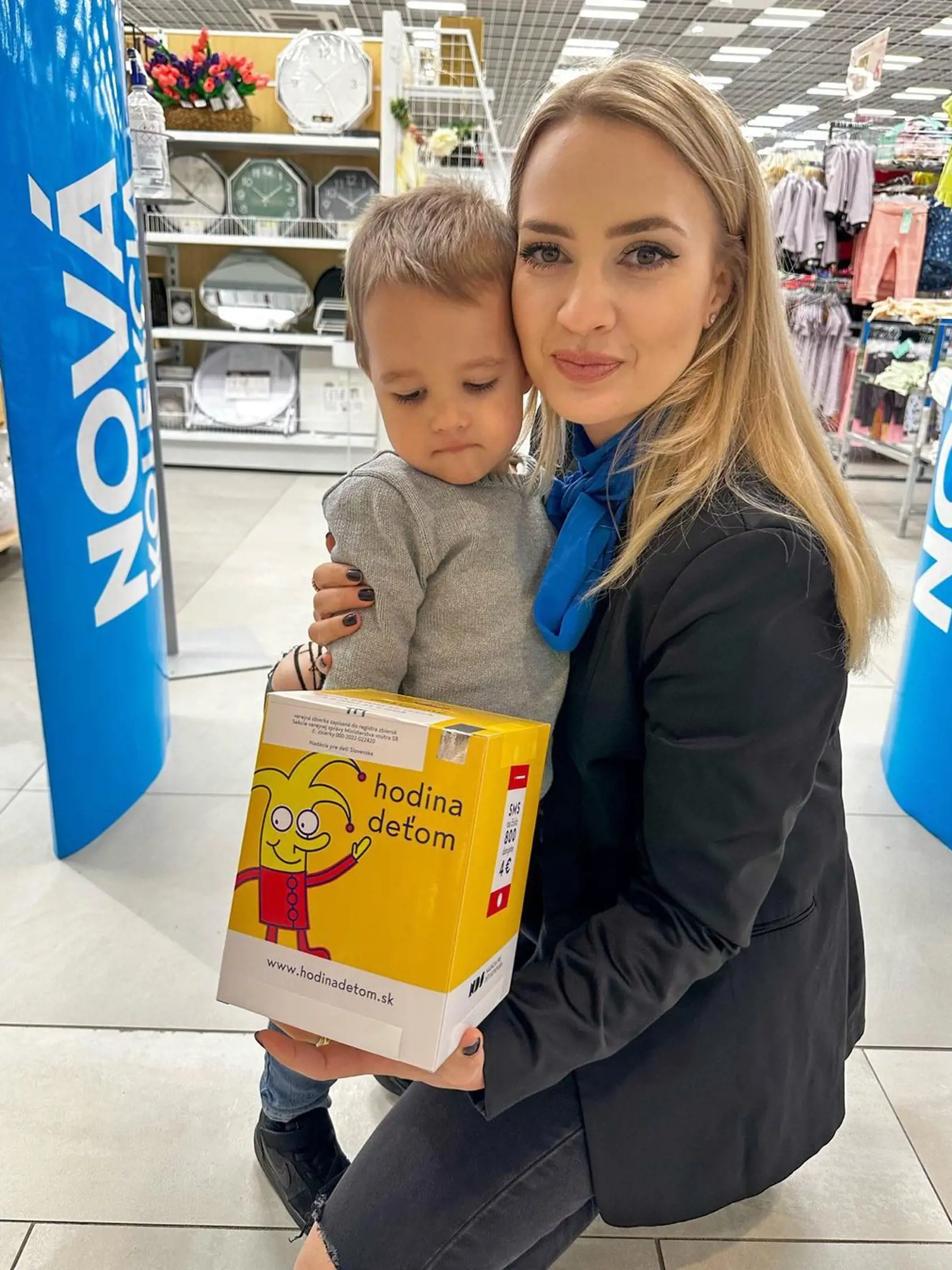 Barbora Krajčírová so synom