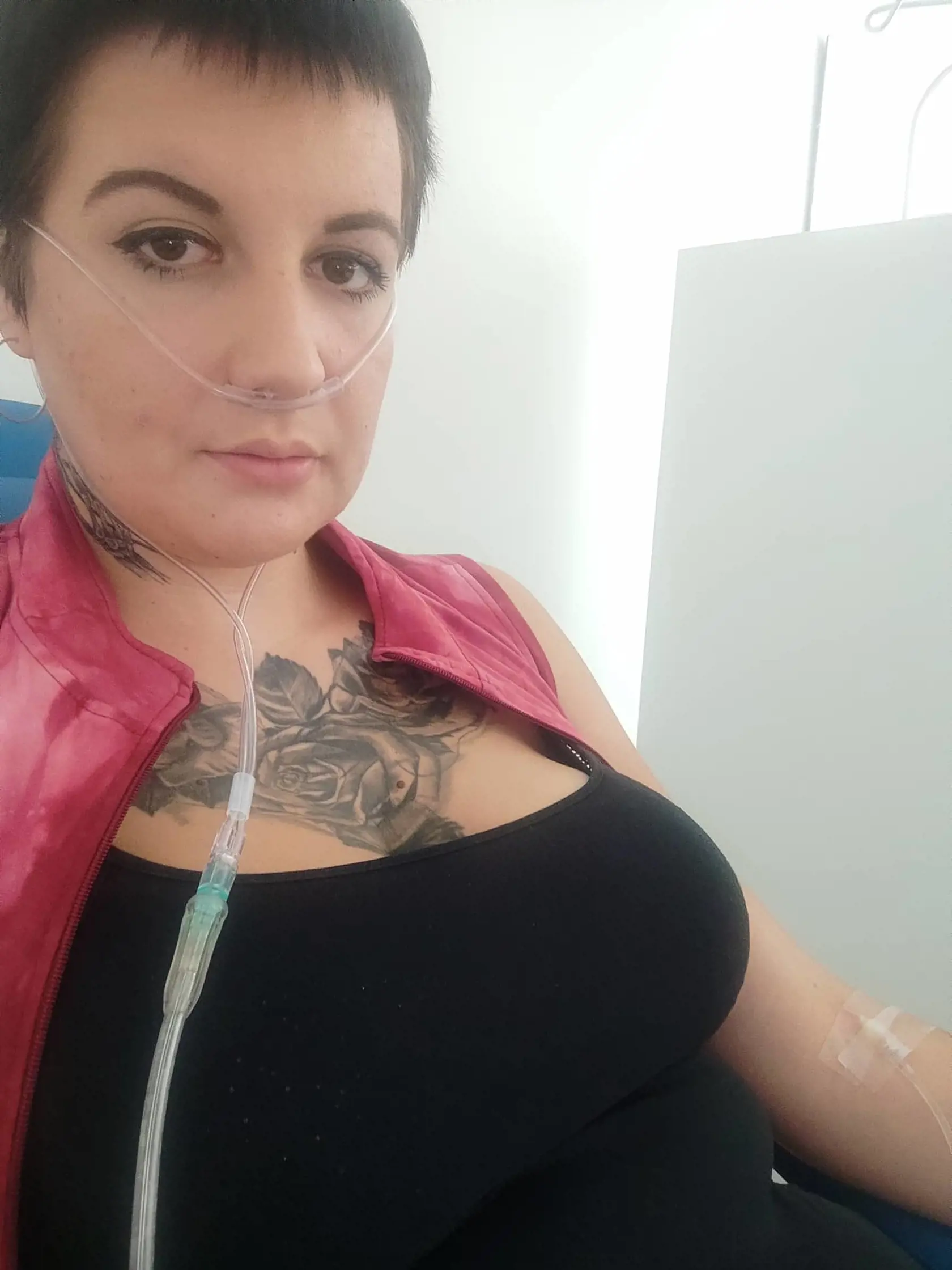 Martina chodí na podpornú liečbu vitamínom C