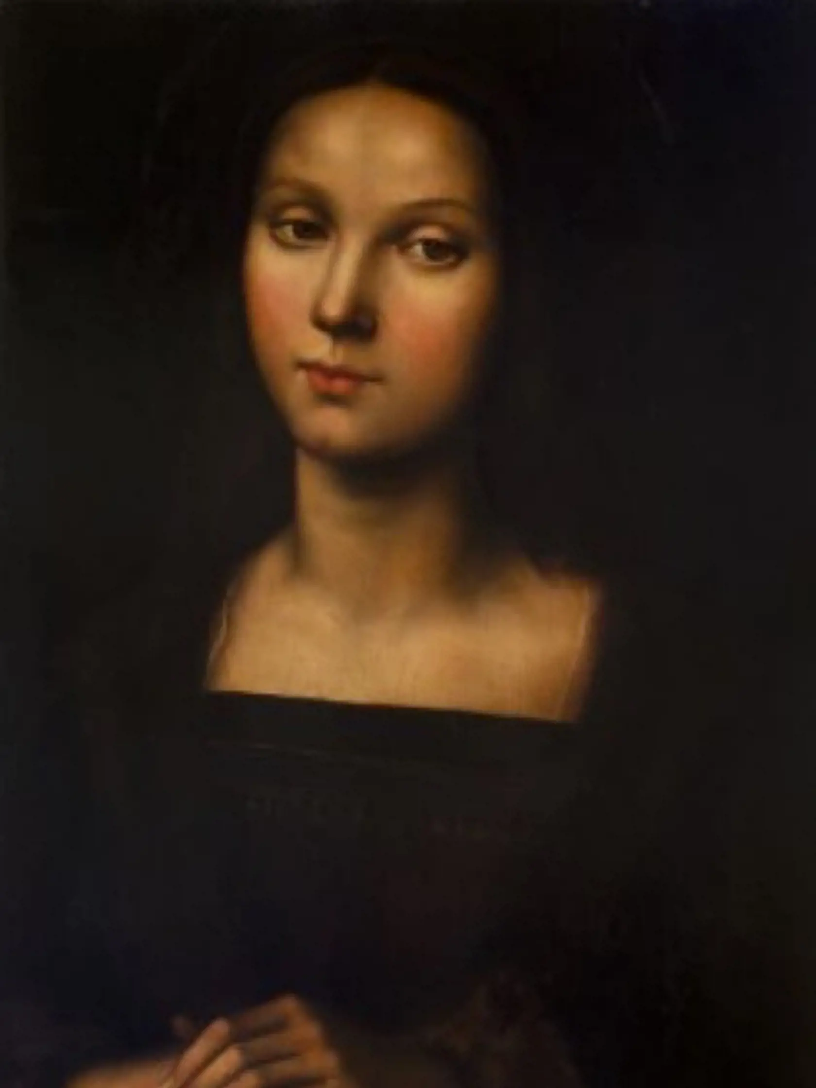 Novoobjavený obraz maliara Raffaella vyobrazuje Máriu Magdalénu s tvárou Chiary Fancelliovej, ktorá bola manželkou maliara Pietra Perugina, datované do roku 1504.