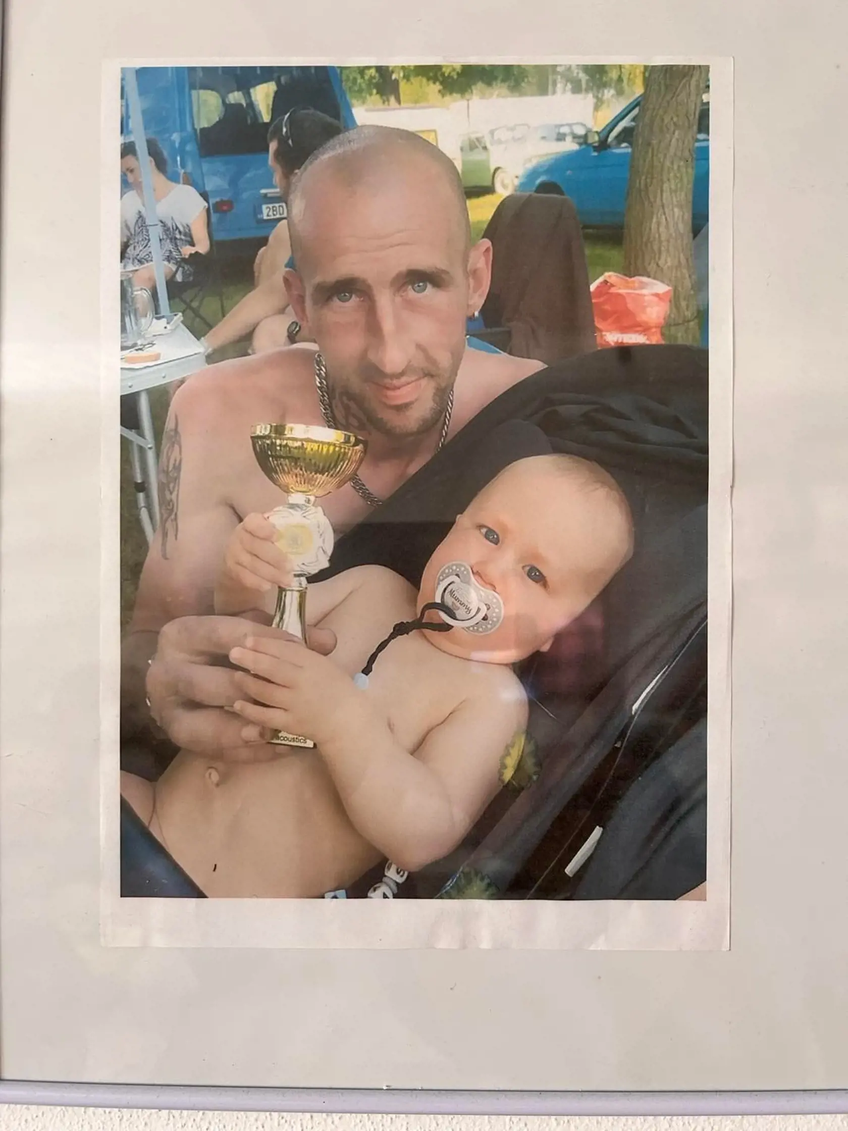 Manžel Juraj so synčekom