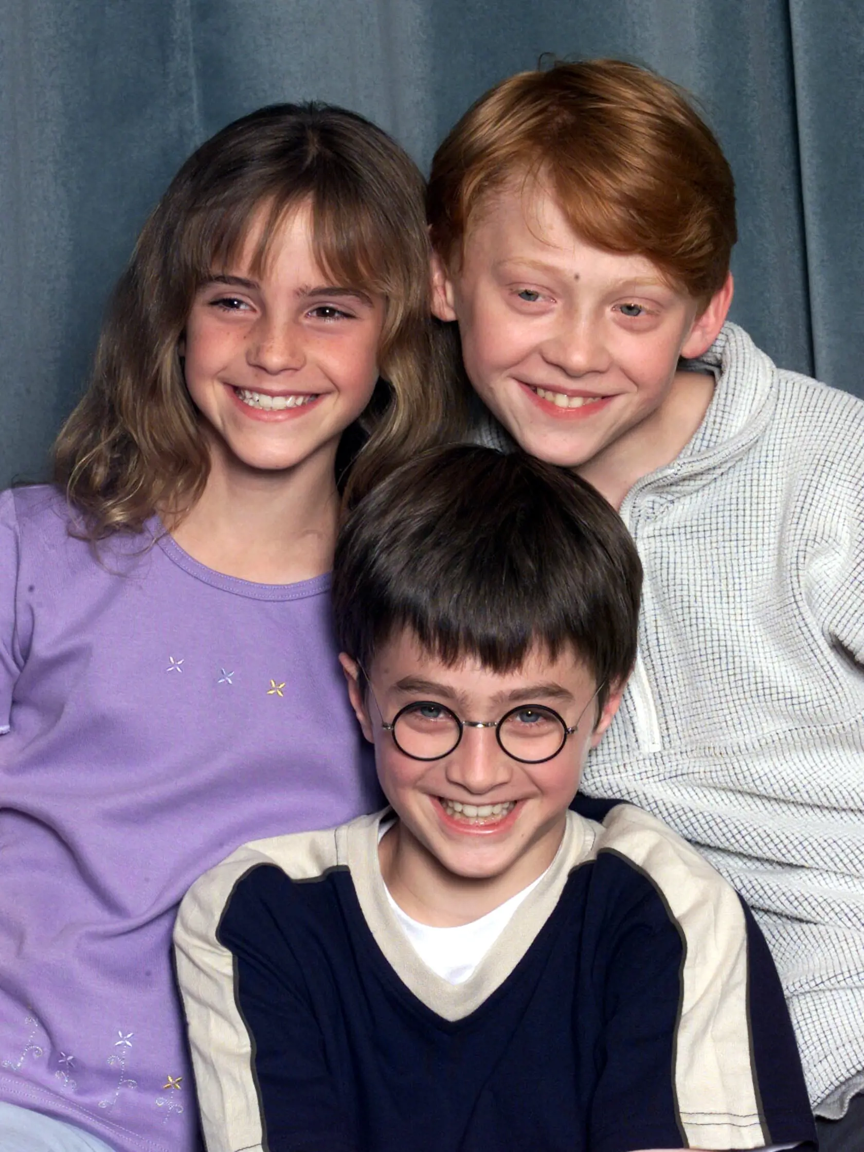 Rupert Grint, Daniel Radcliffe a Emma Watson