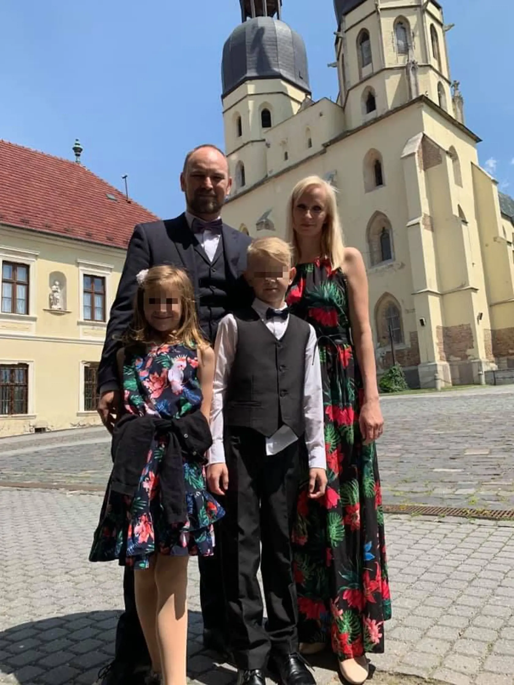 Trnavský župan Jozef Viskupič, ktorého syn mal tiež prvýkrát sväté prijímanie.