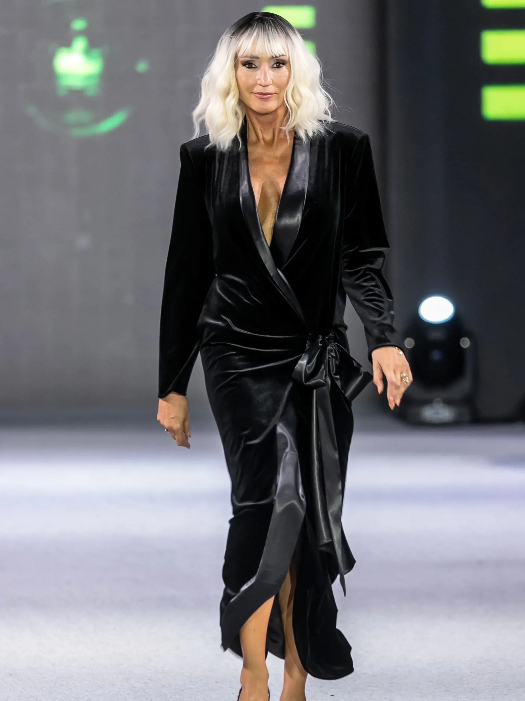 Druhý deň BMD 2023, ktorý sa konal v Rafinery Gallery. Na snímke Sisa Lelkes Sklovská.  
