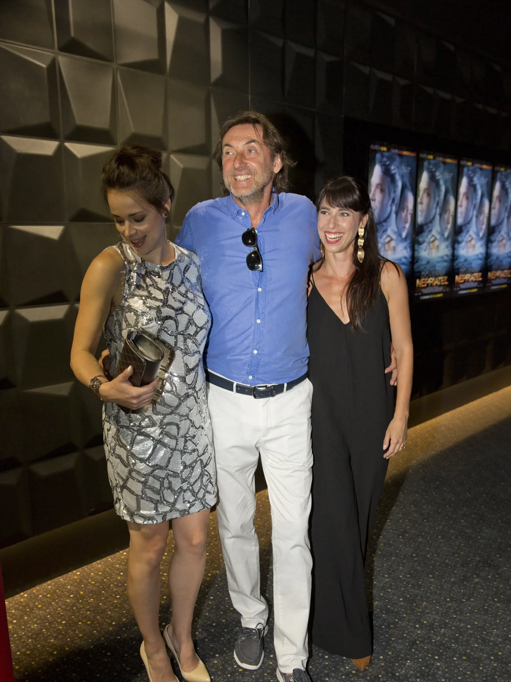 Premiéra filmu Dôverný nepriateľ v Bory Mal
Na snímke Gabika Marcinková, Ady hajdu,  Zuzana Porubjaková 