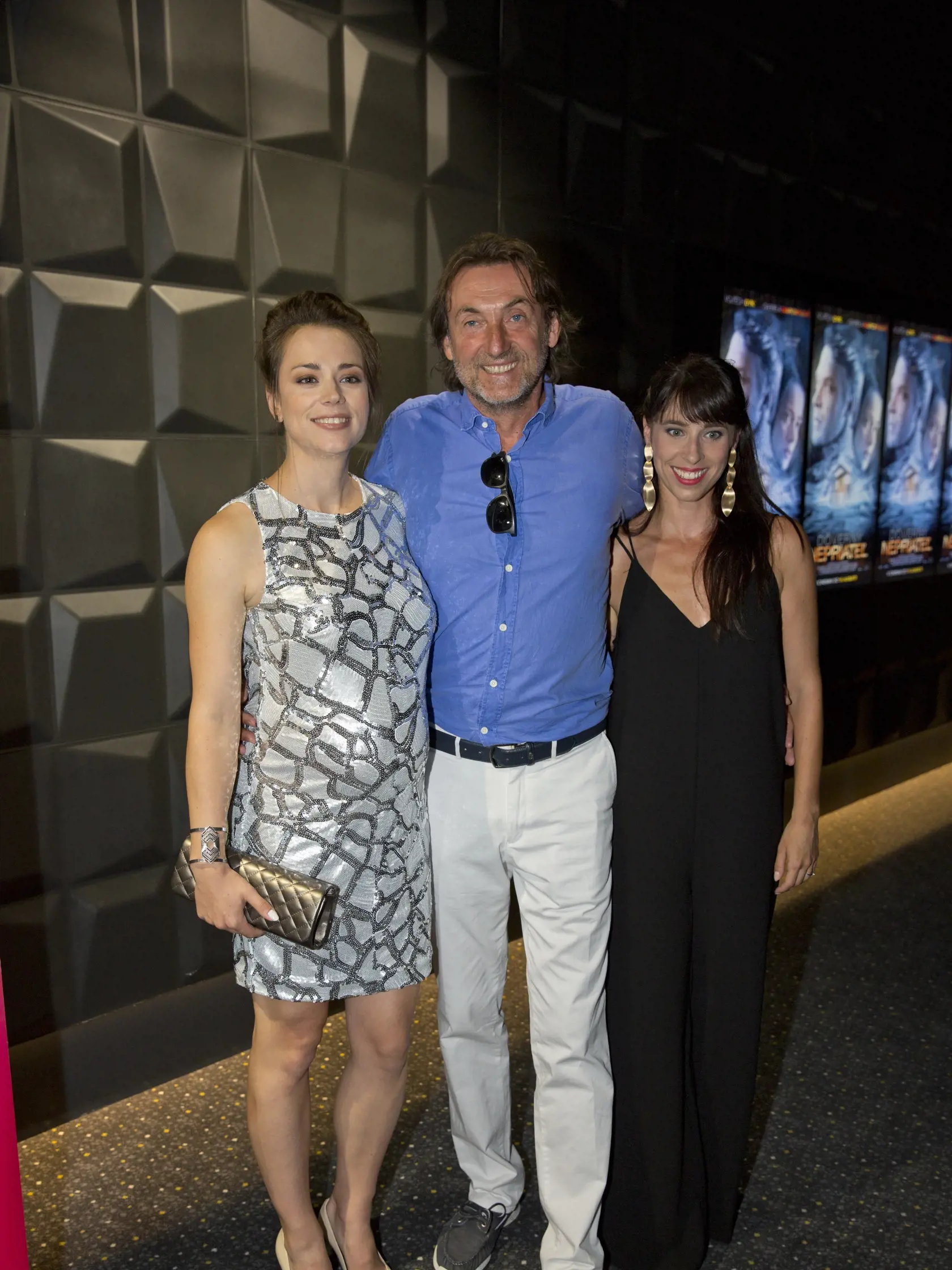 Premiéra filmu Dôverný nepriateľ v Bory Mal
Na snímke Gabika Marcinková, Ady hajdu,  Zuzana Porubjaková 