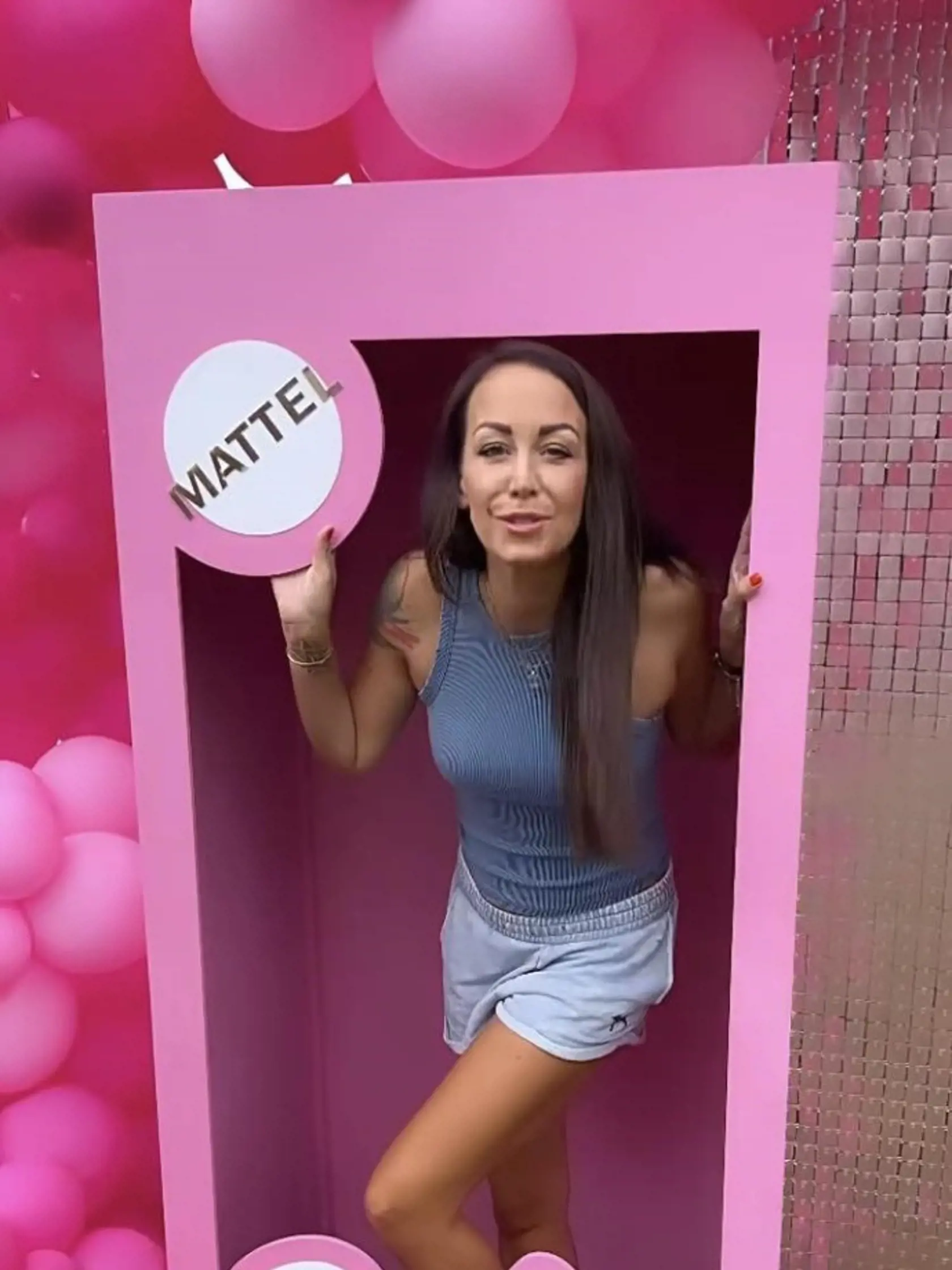 Barbie oslava malej Mii, dcéry Agáty Hanychovej a Jakuba Prachařa