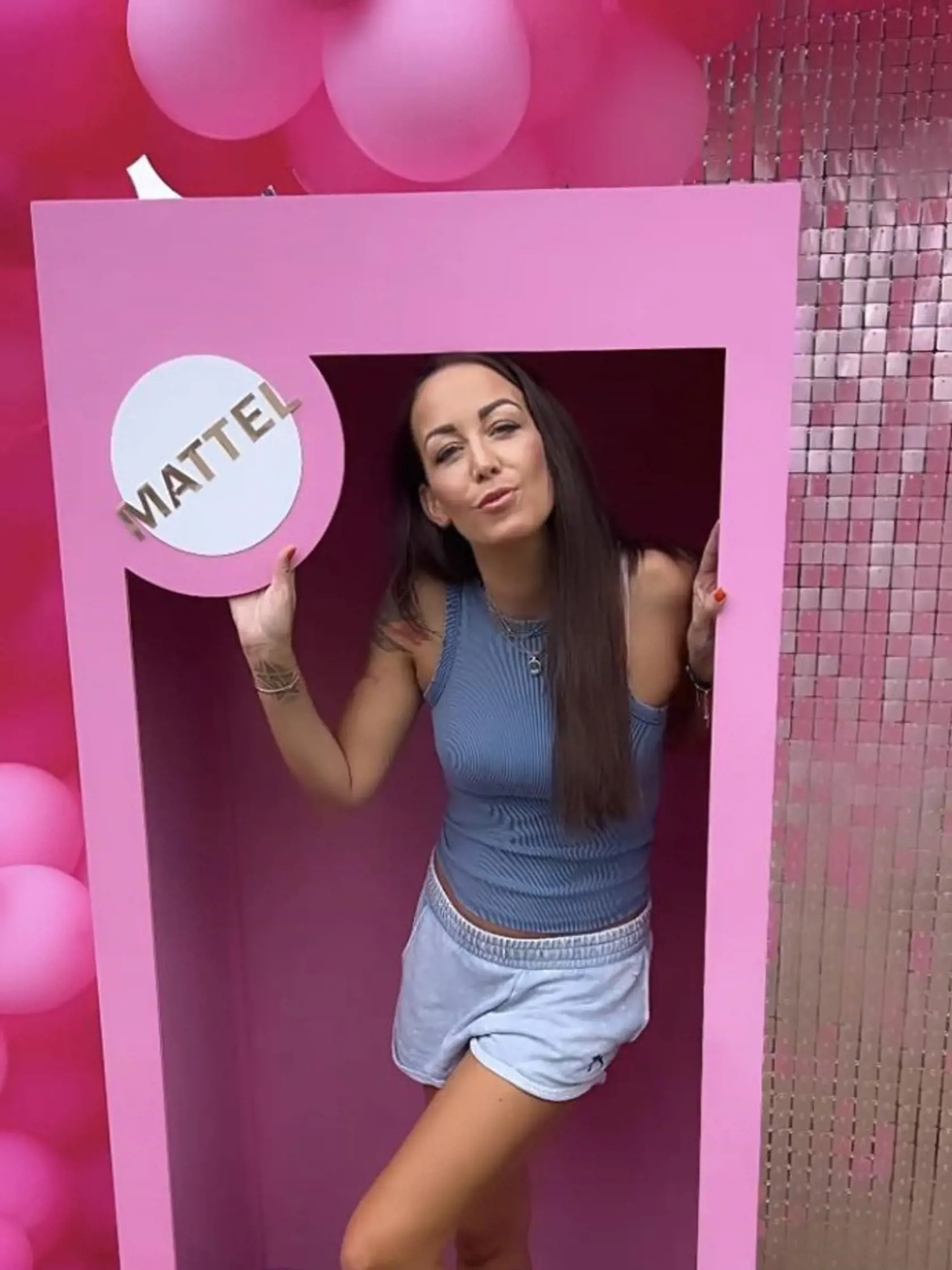 Barbie oslava malej Mii, dcéry Agáty Hanychovej a Jakuba Prachařa