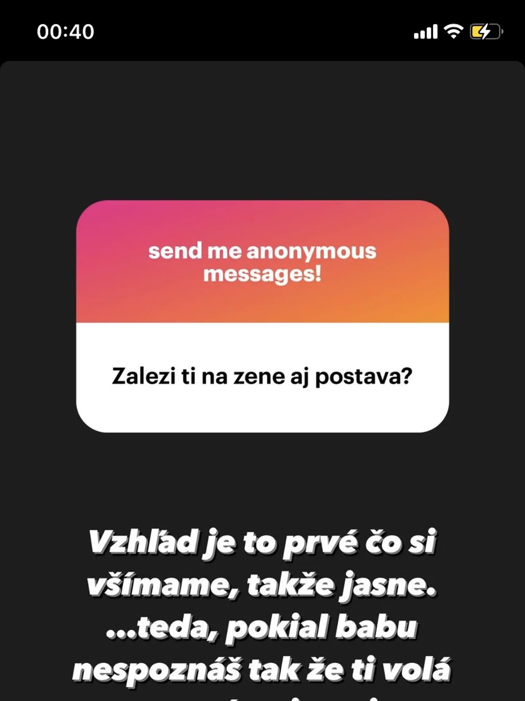 Victor Ibara sa nechal na Instagrame vyspovedať fanúšikmi