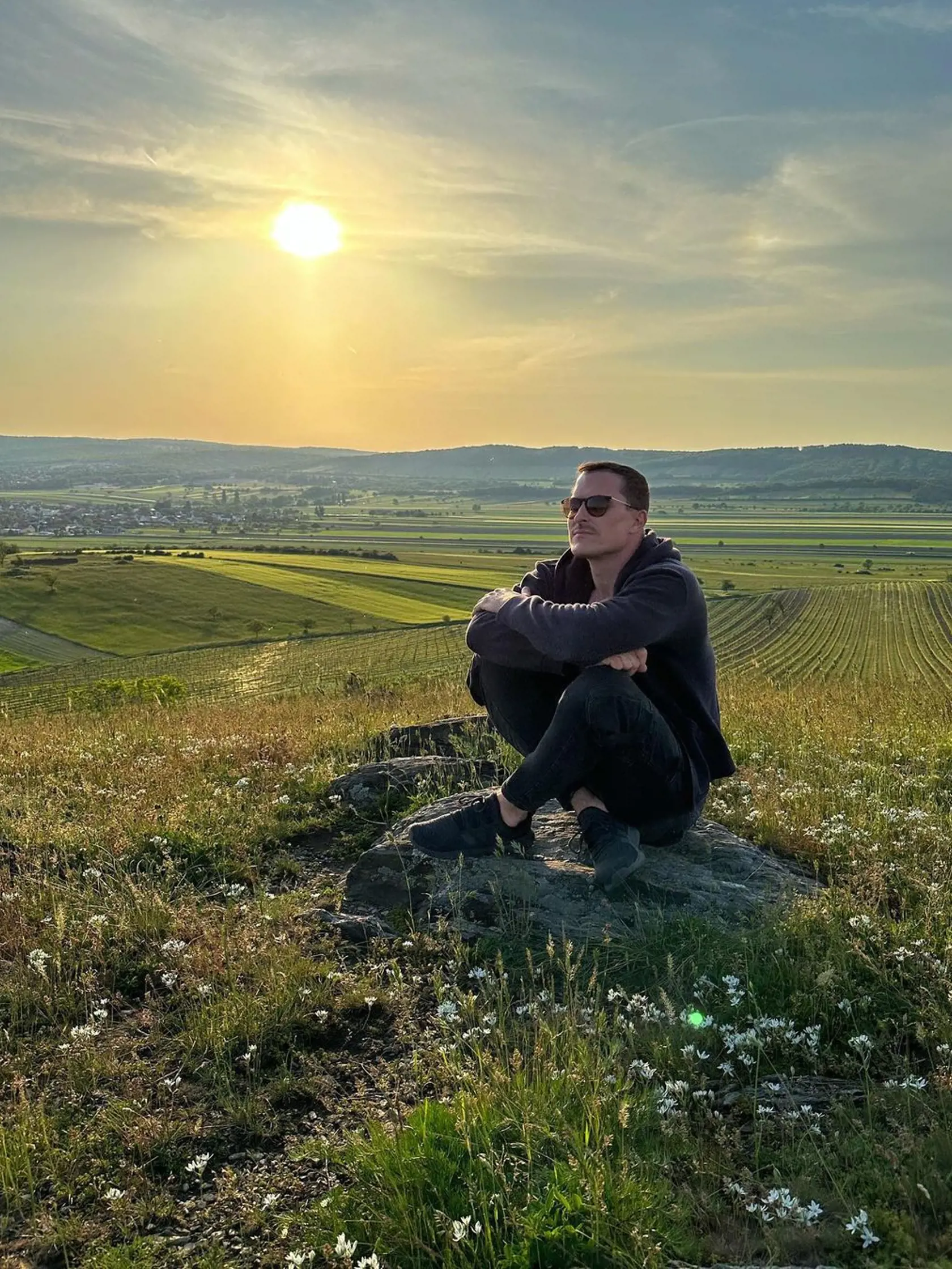 Herec je veľký milovník prírody.