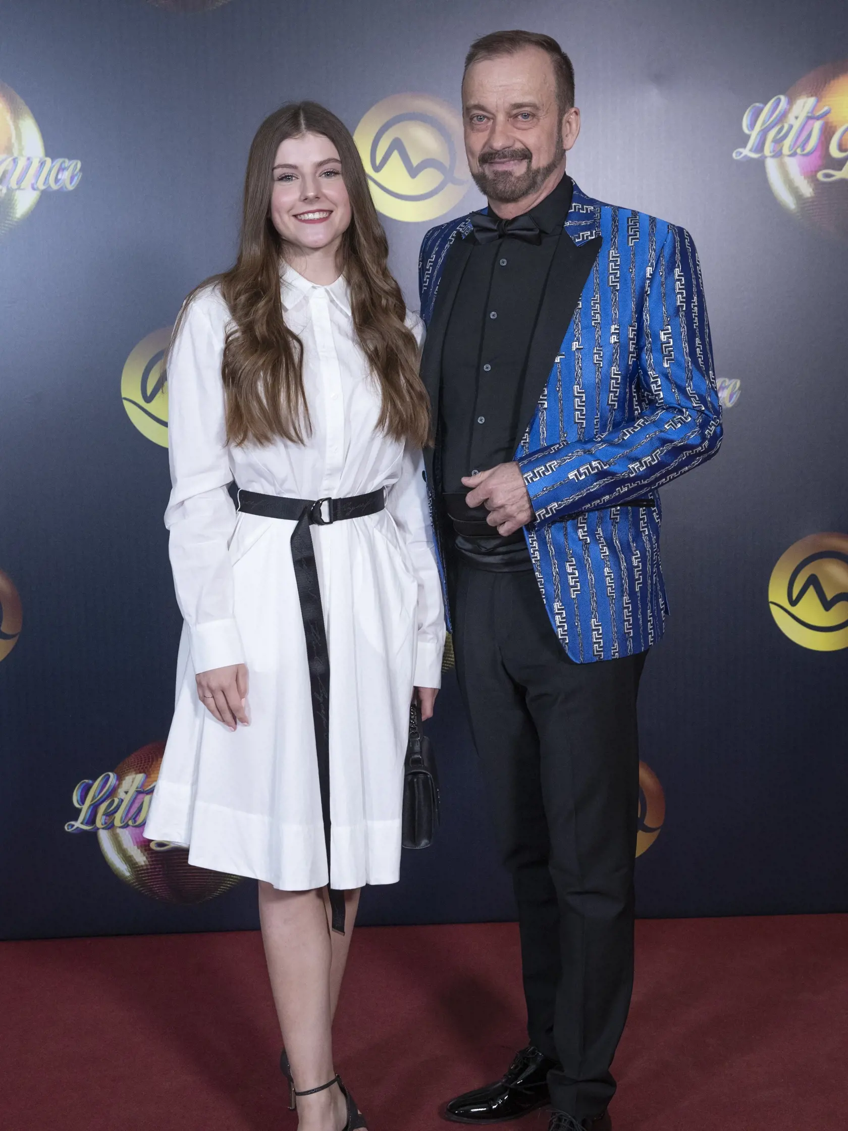 Finale tanečnej televíznej šou Let’s Dance v bratislavskej Inchebe. Na snímke je Noemi, dcéra Petra Muka a Jozef Grondžák