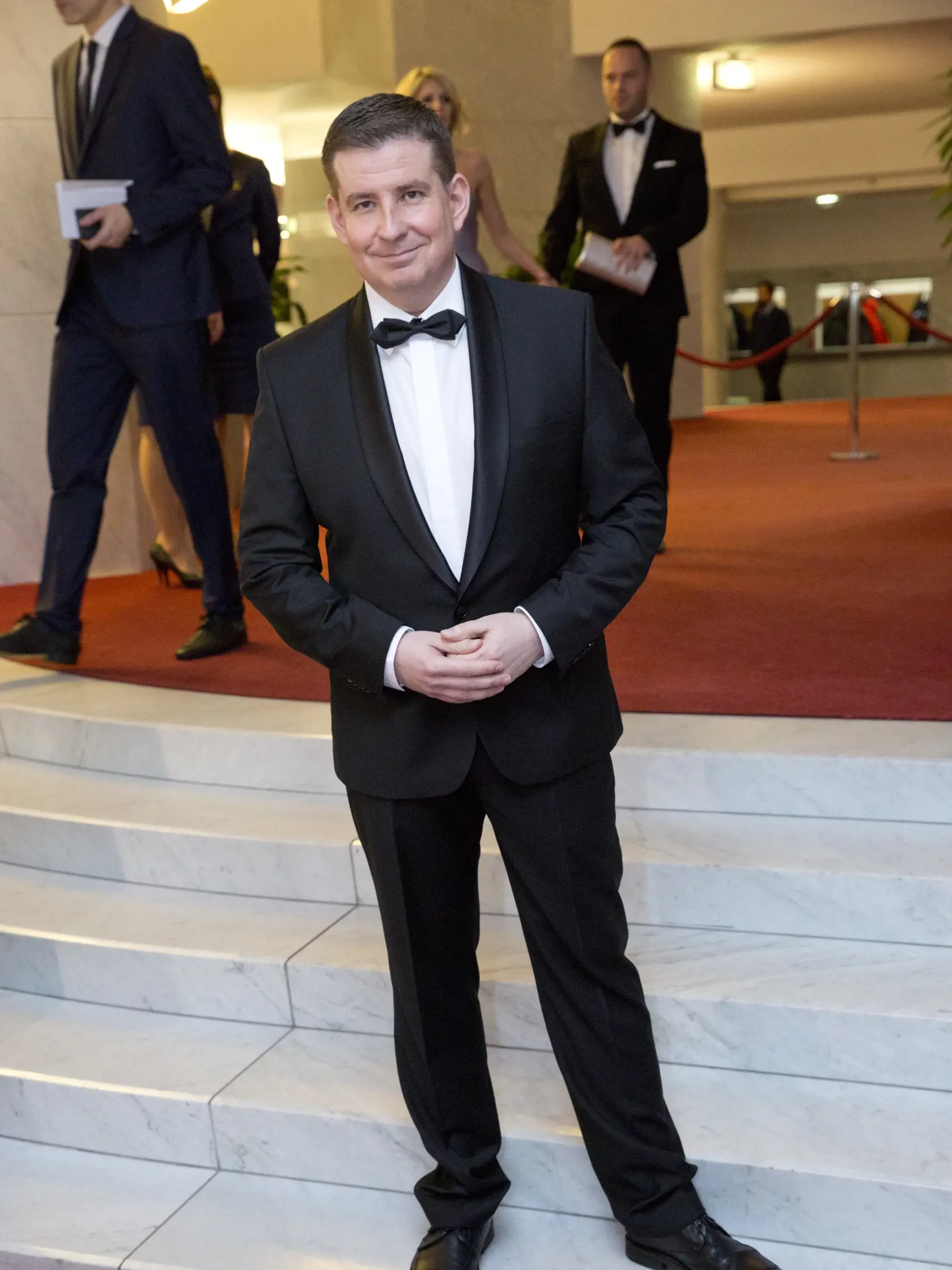 Na snímke príchody ľudí na OTO 2018
Na snímke Patrik Herman