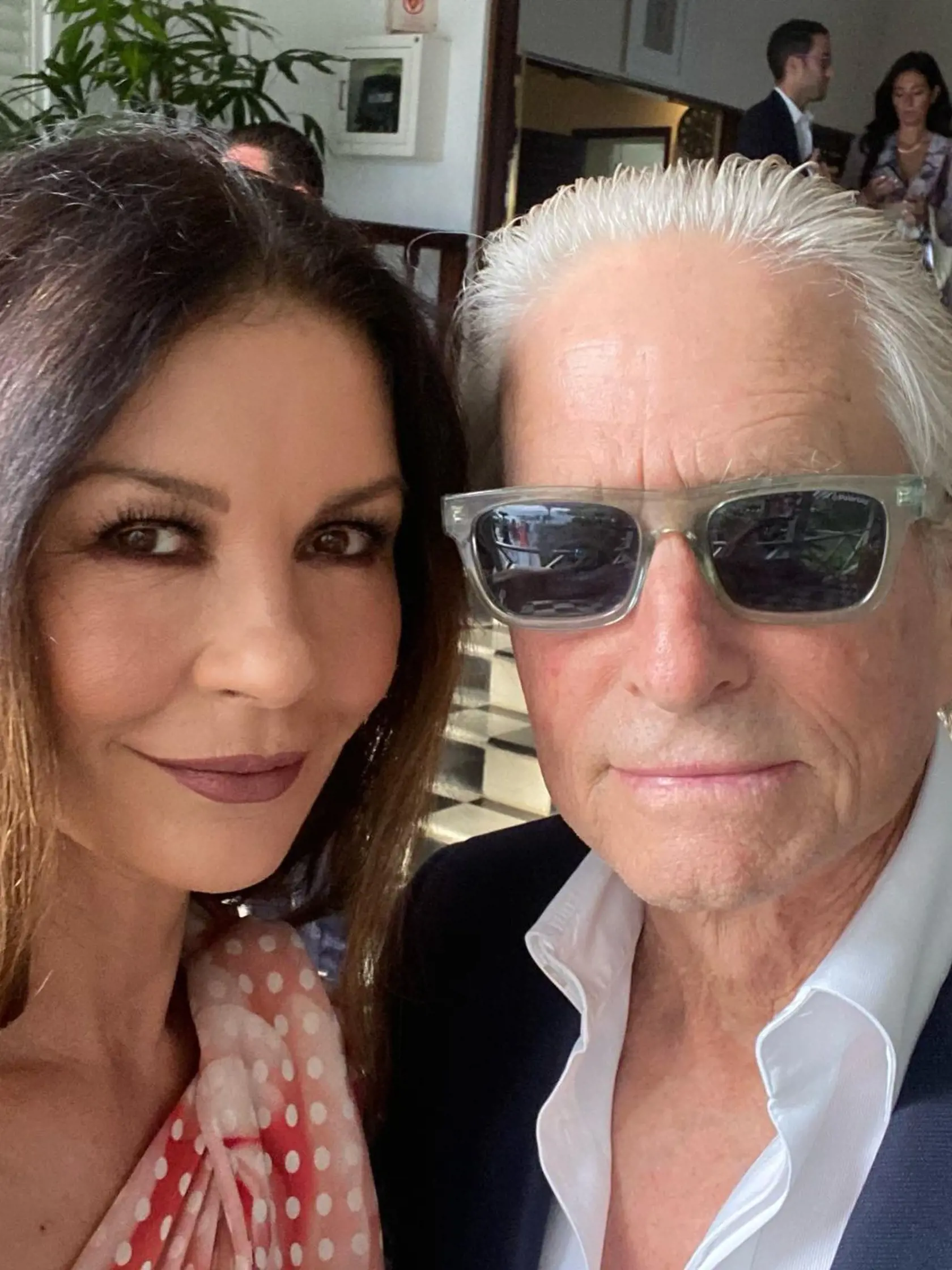 Catherine Zeta-Jones a Michael Douglas