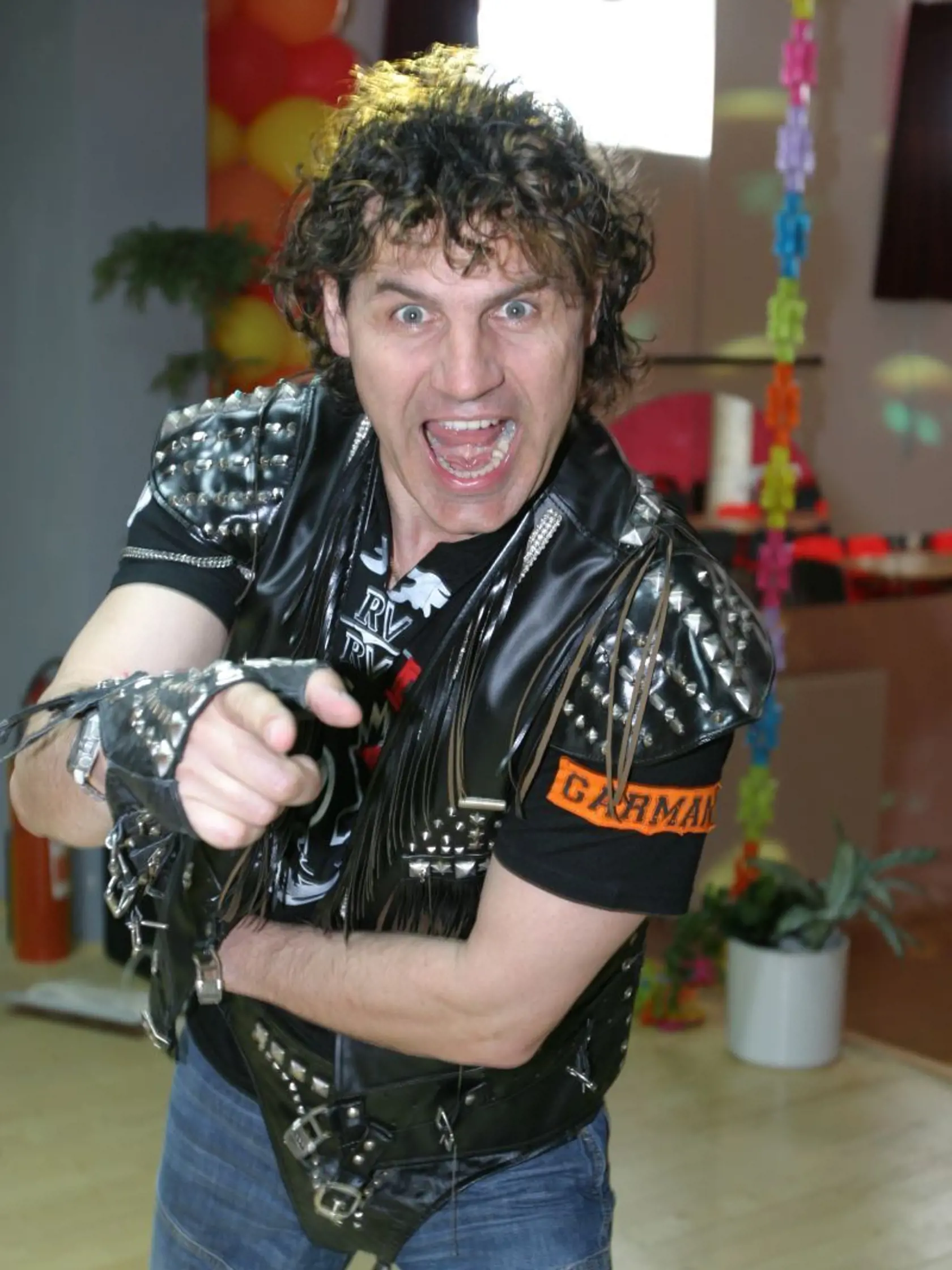 Otto v roku 1987 ako vášnivý metalista